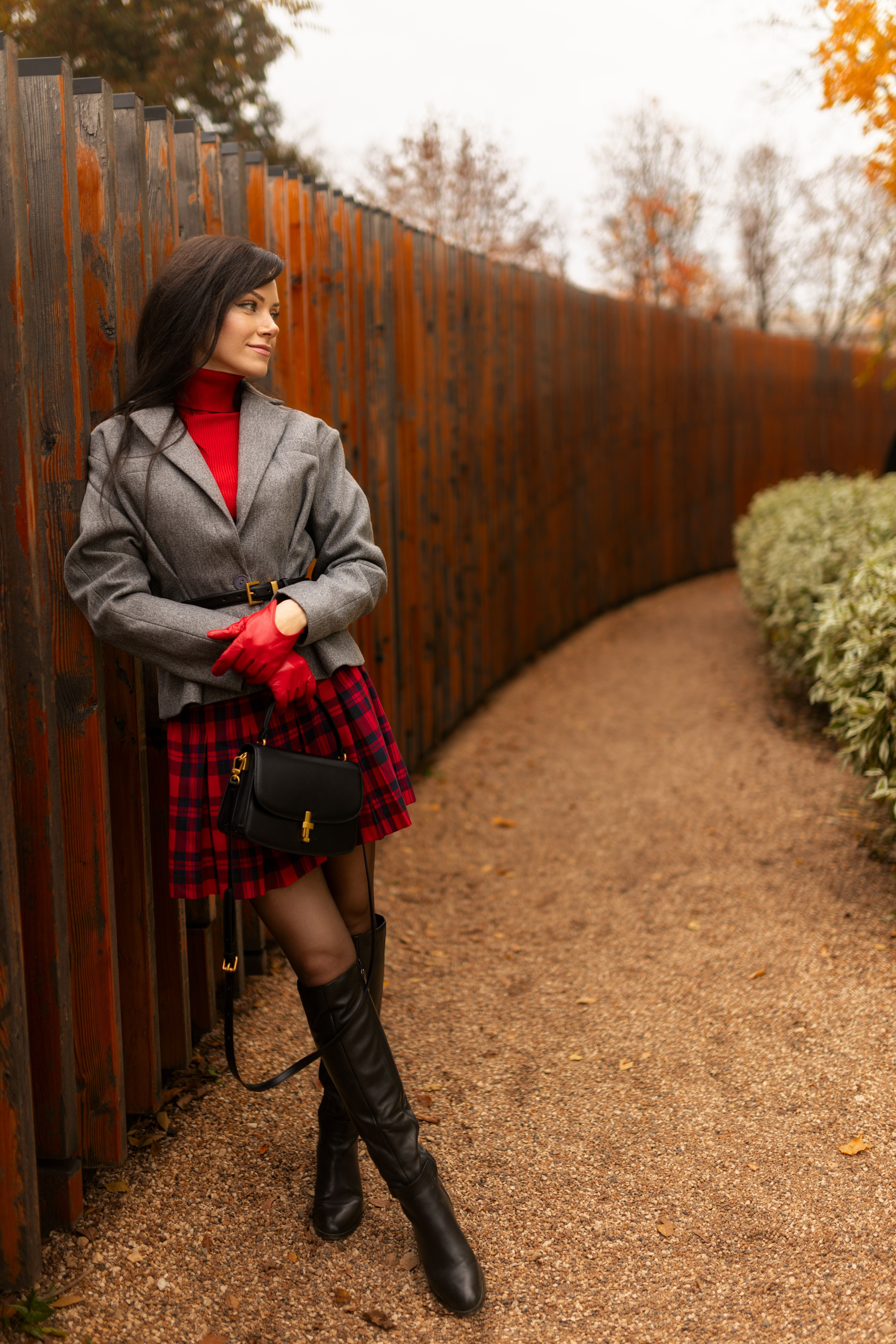 Фотосет с Екатериной в парке на осеннюю тему для «себя»