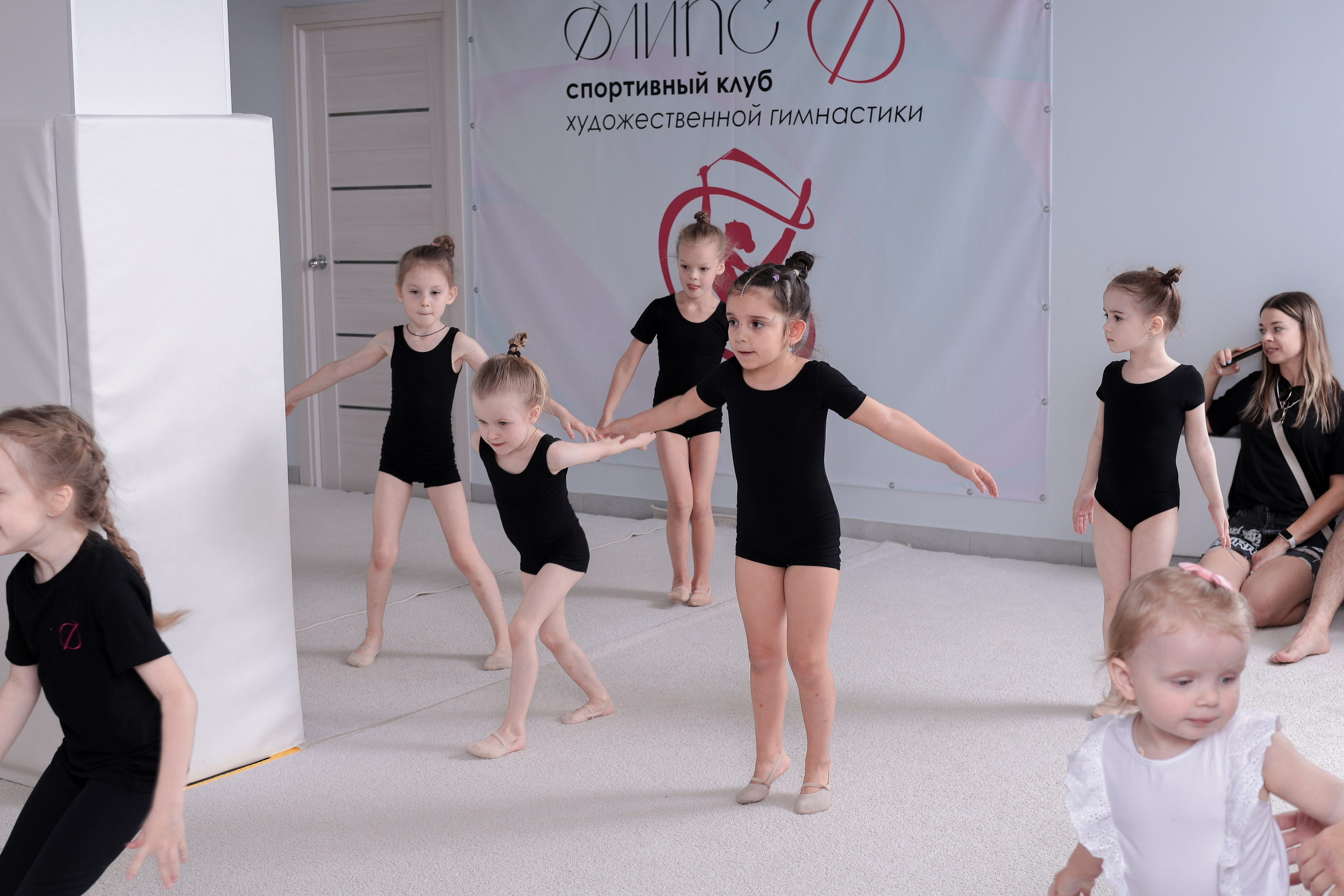 Открытый урок гимнастика. Фотограф Надршина Лилия