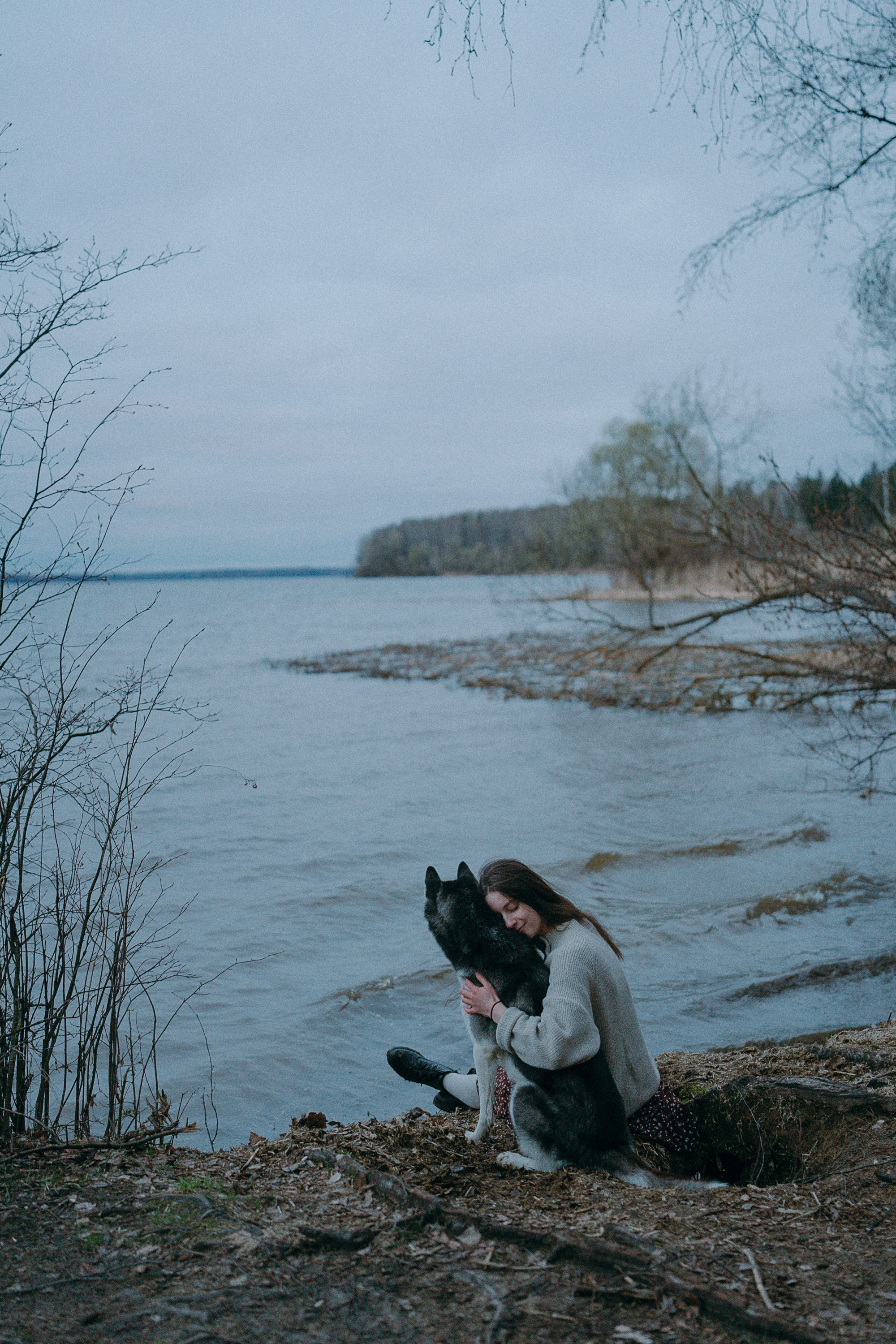 Наташа и Сириус. Фотограф анималист в Москве и Санкт-Петербурге Свиридова Анна