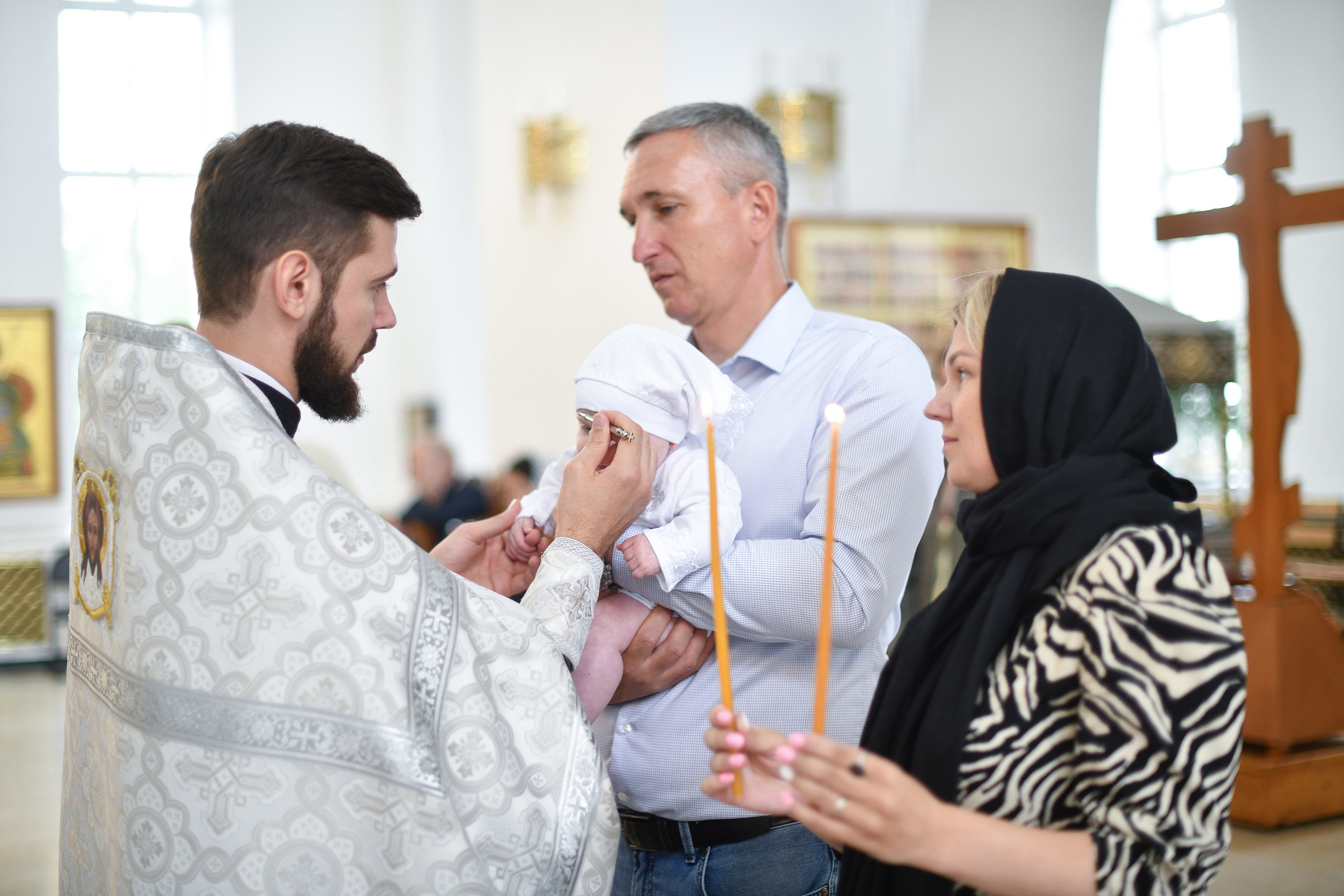 Крещение Александры. Свадебный и портретный фотограф в Москве Галина Борисова