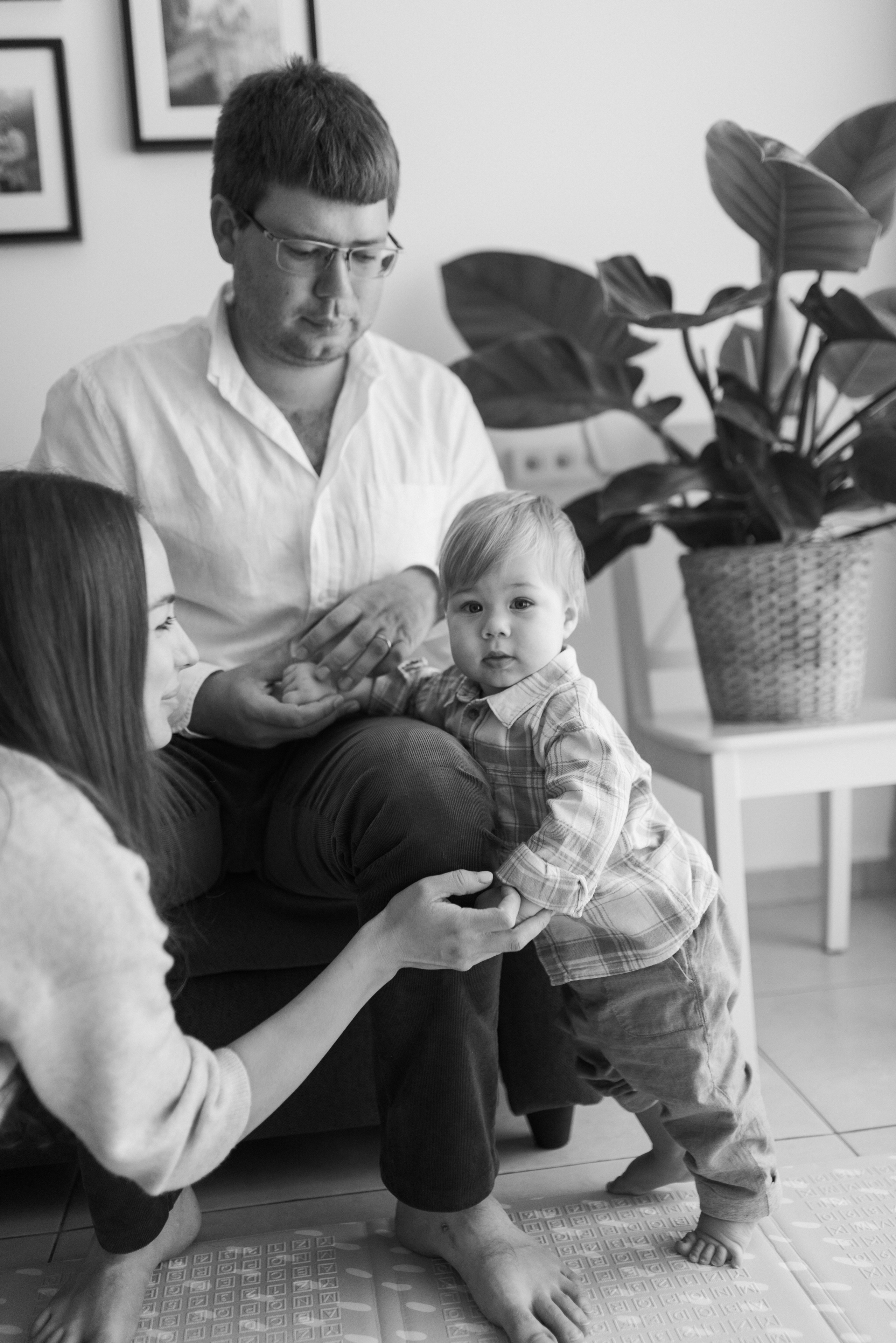 1st Birthday: Darya, Igor and Michael. Family photographer in Israel | Alesya Superfin