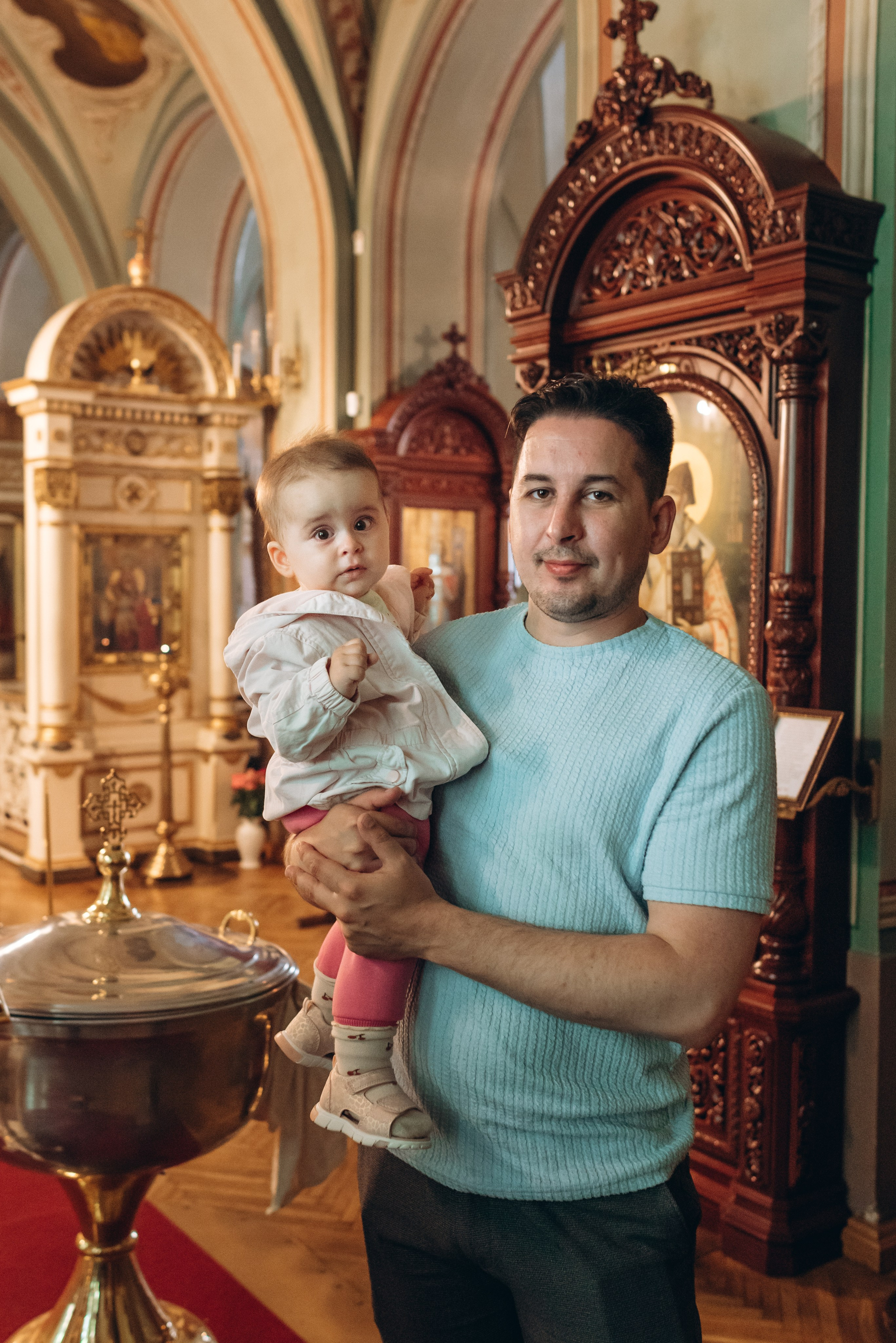 Крещение. Фотограф Кирилл Друлин