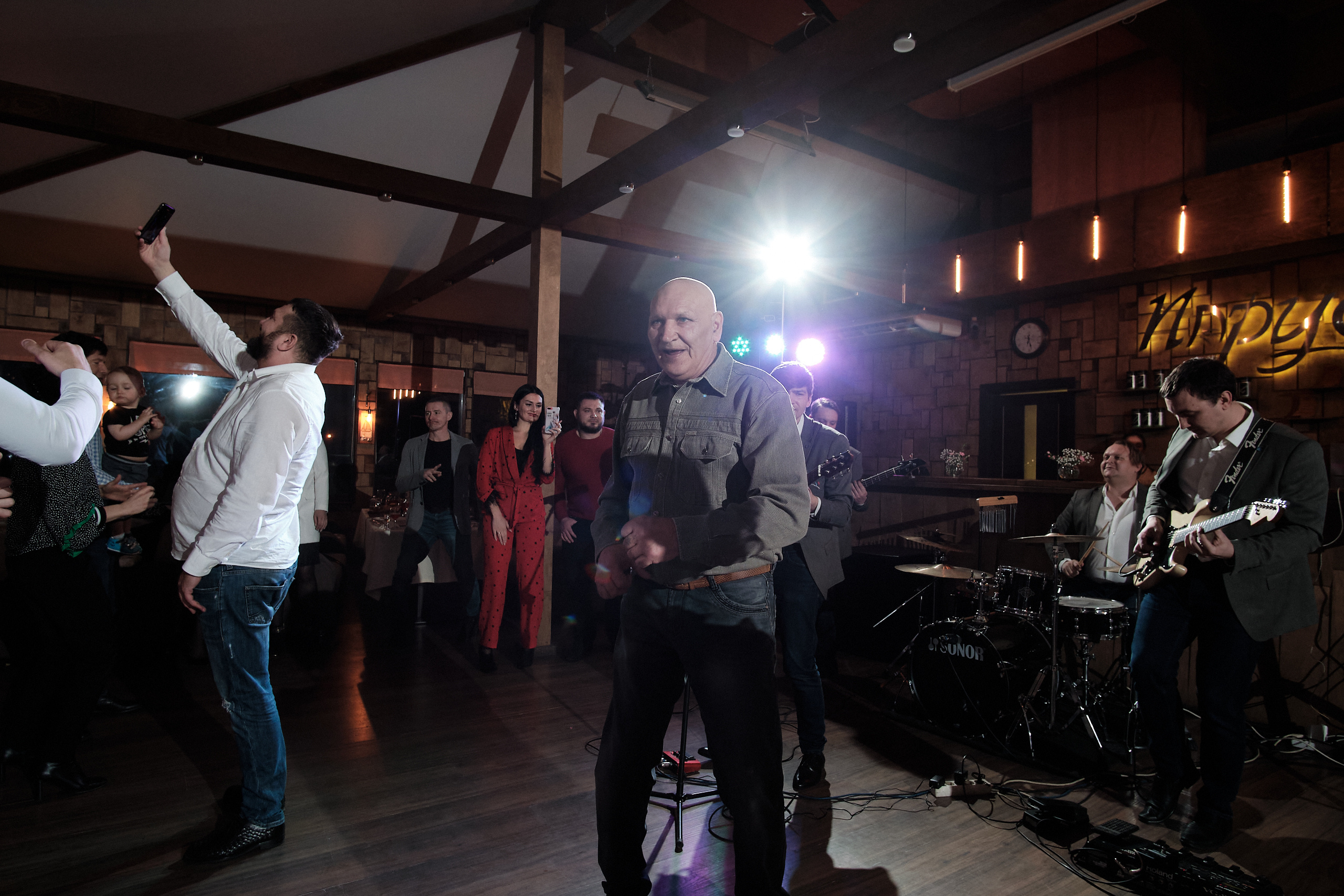 Юбилей в ресторане Парус