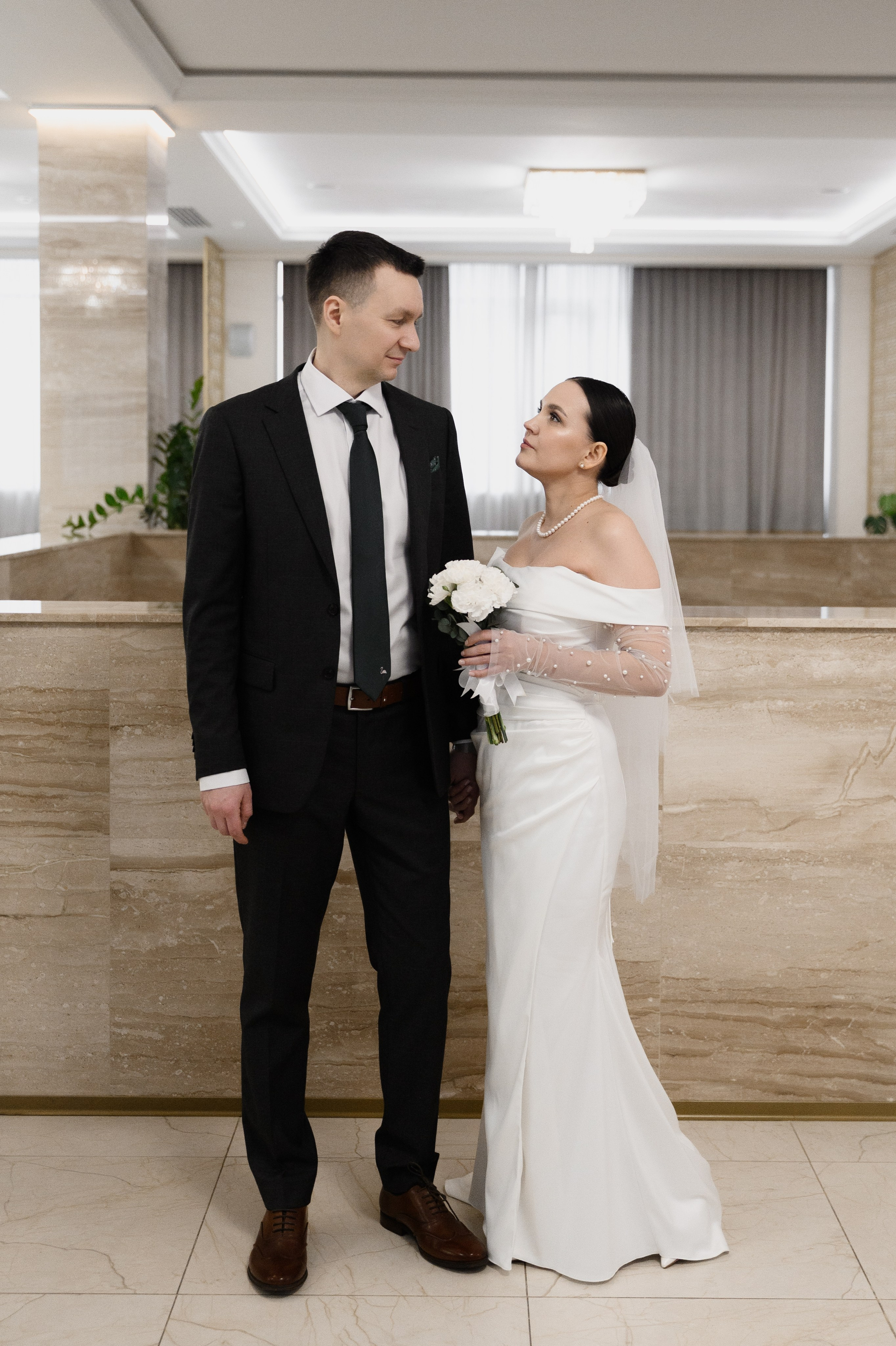 Наталья и Андрей. Савеловский загс. Свадебный фотограф Колотовкина Валентина Москва