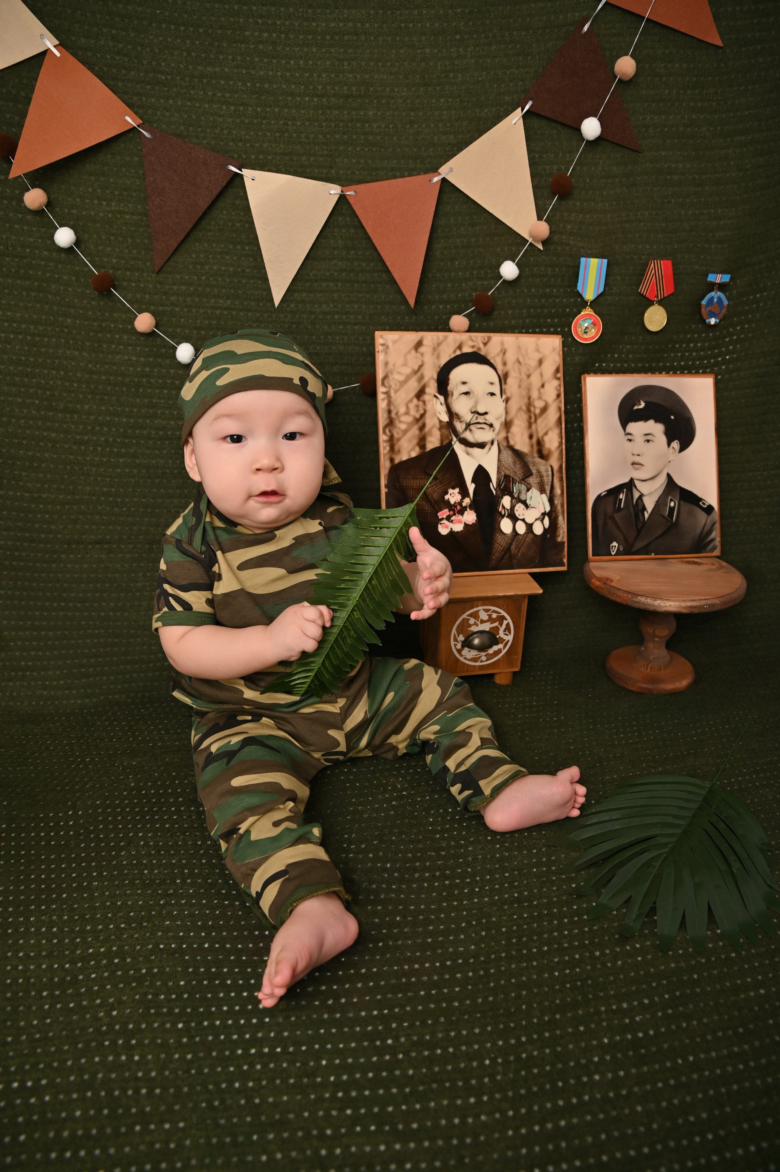 9 месяцев Ахмеду. Фотограф Новорожденных и семейный Элла Огай г. Сатпаев