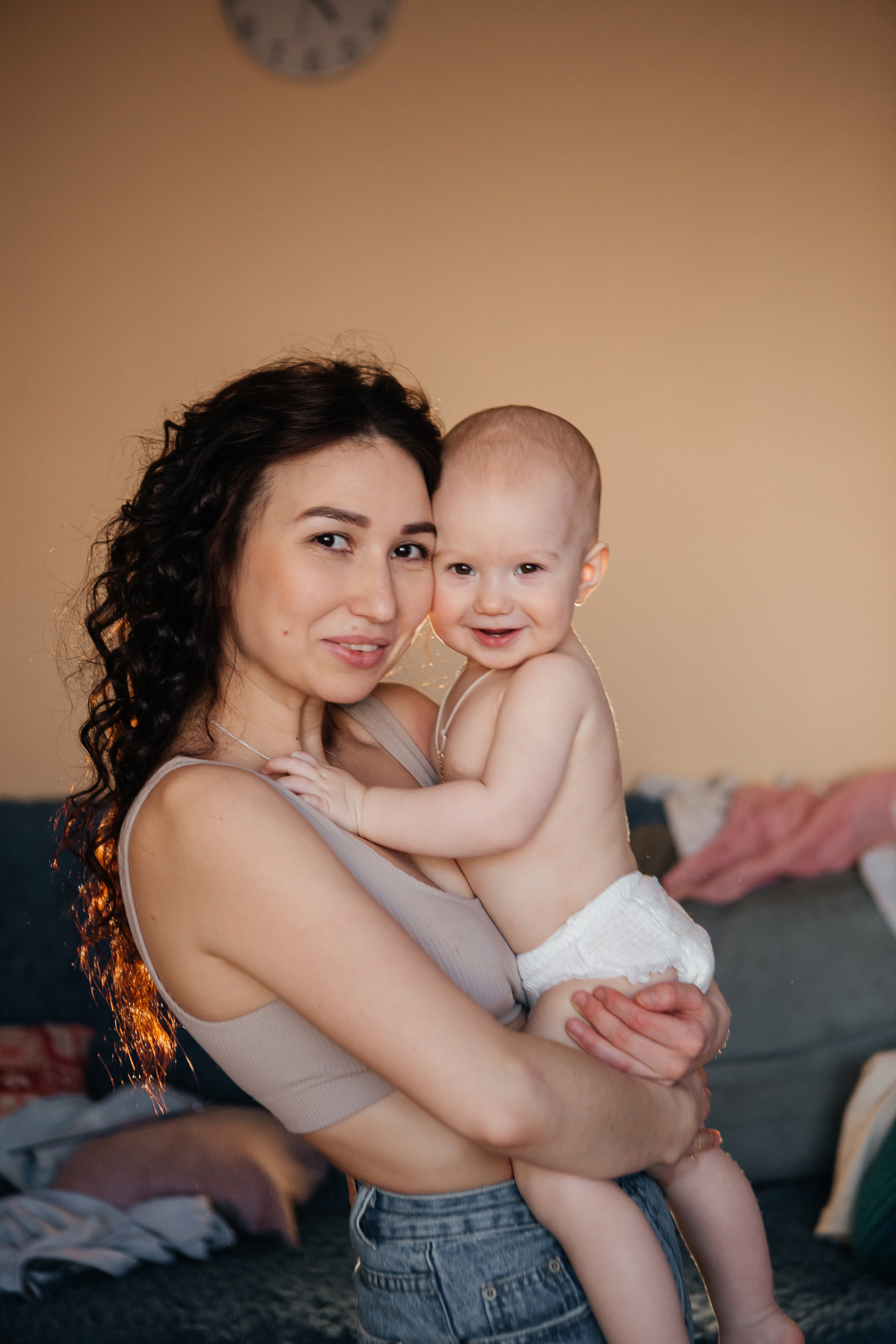 Максим, Ира и Миша. Домашняя фотосессия. Семейный фотограф в Калининграде Анастасия Юрина