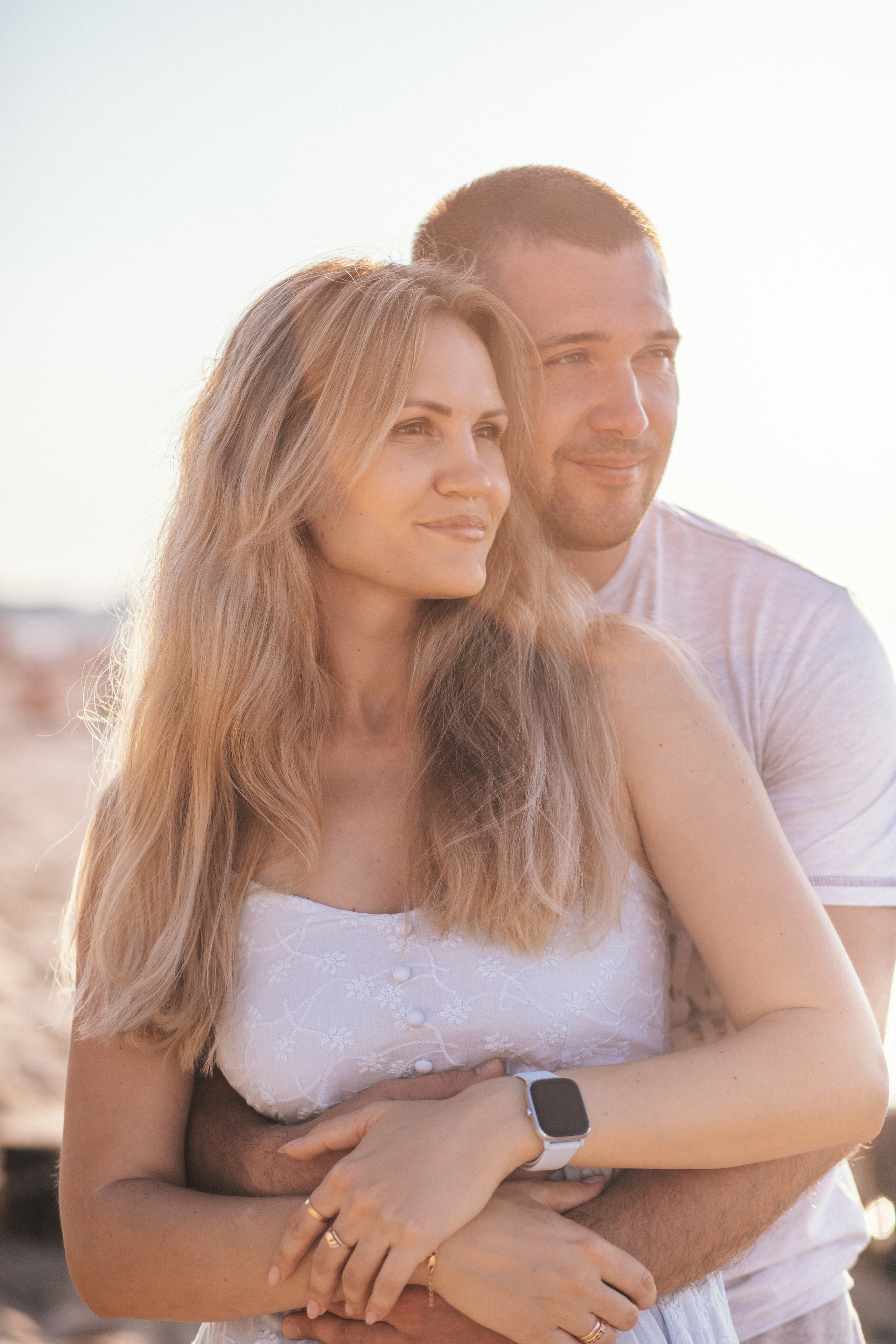 Юлия и Валерий. Фотосессия на море. Семейный фотограф в Калининграде Анастасия Юрина