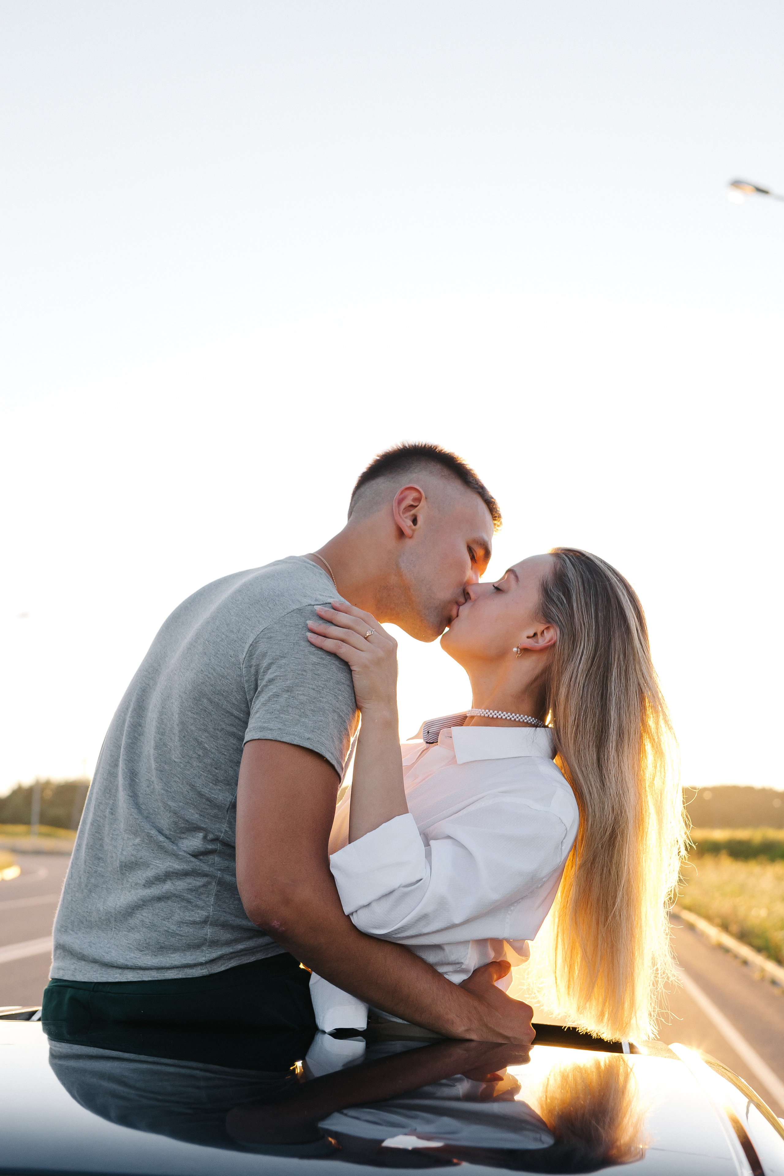 Денис и Алена. Лавстори на дороге. Семейный фотограф в Калининграде Анастасия Юрина