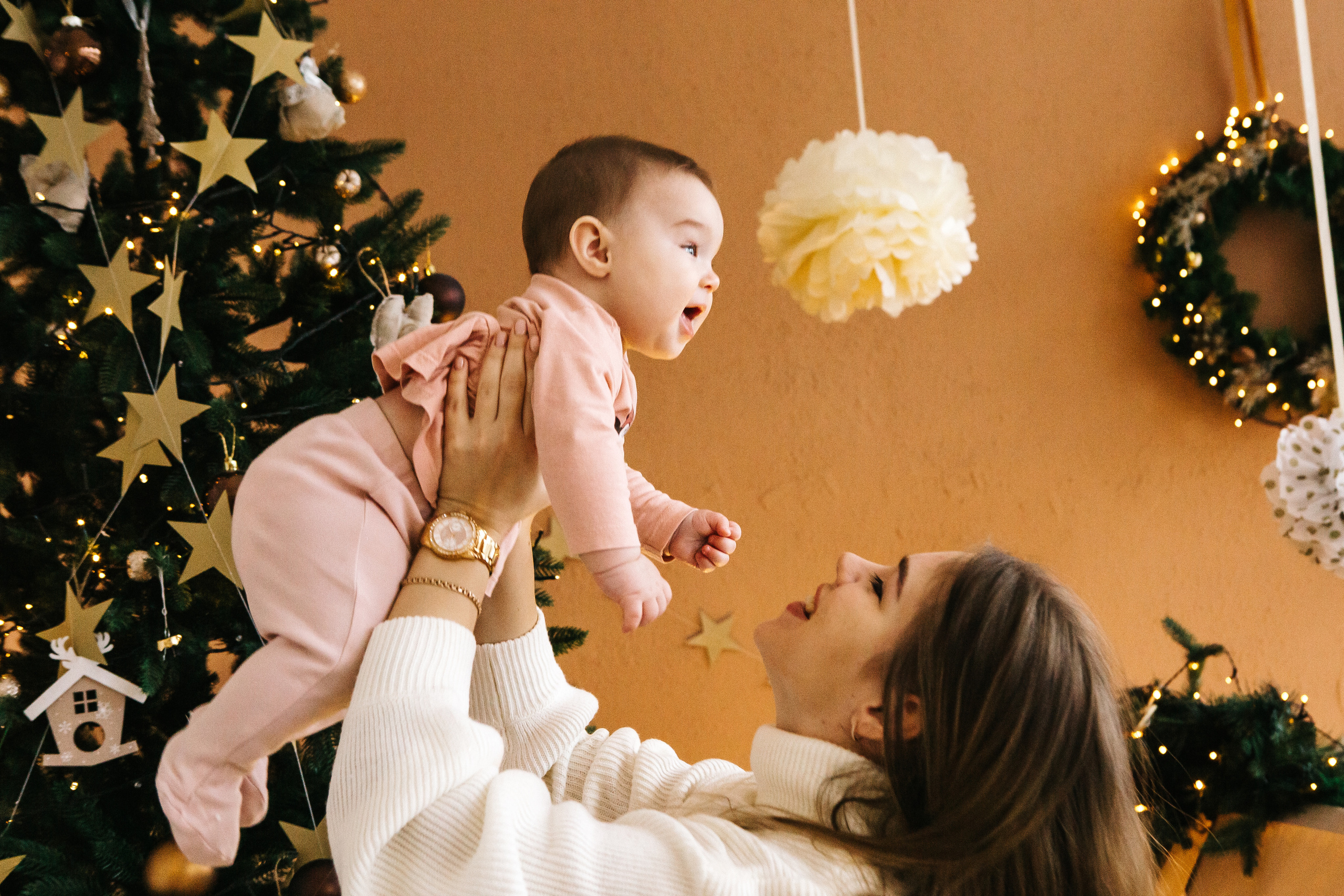 Лена и Карине. Новогодняя съемка. Семейный фотограф в Калининграде Анастасия Юрина