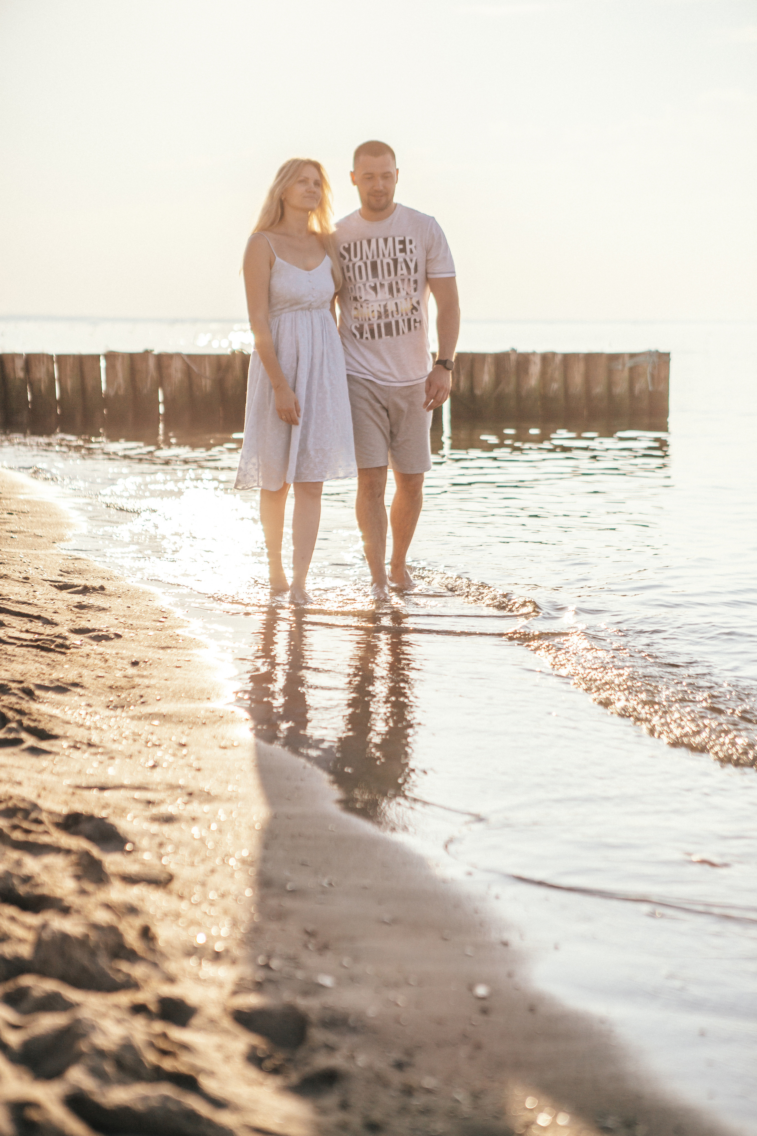 Юлия и Валерий. Фотосессия на море. Семейный фотограф в Калининграде Анастасия Юрина