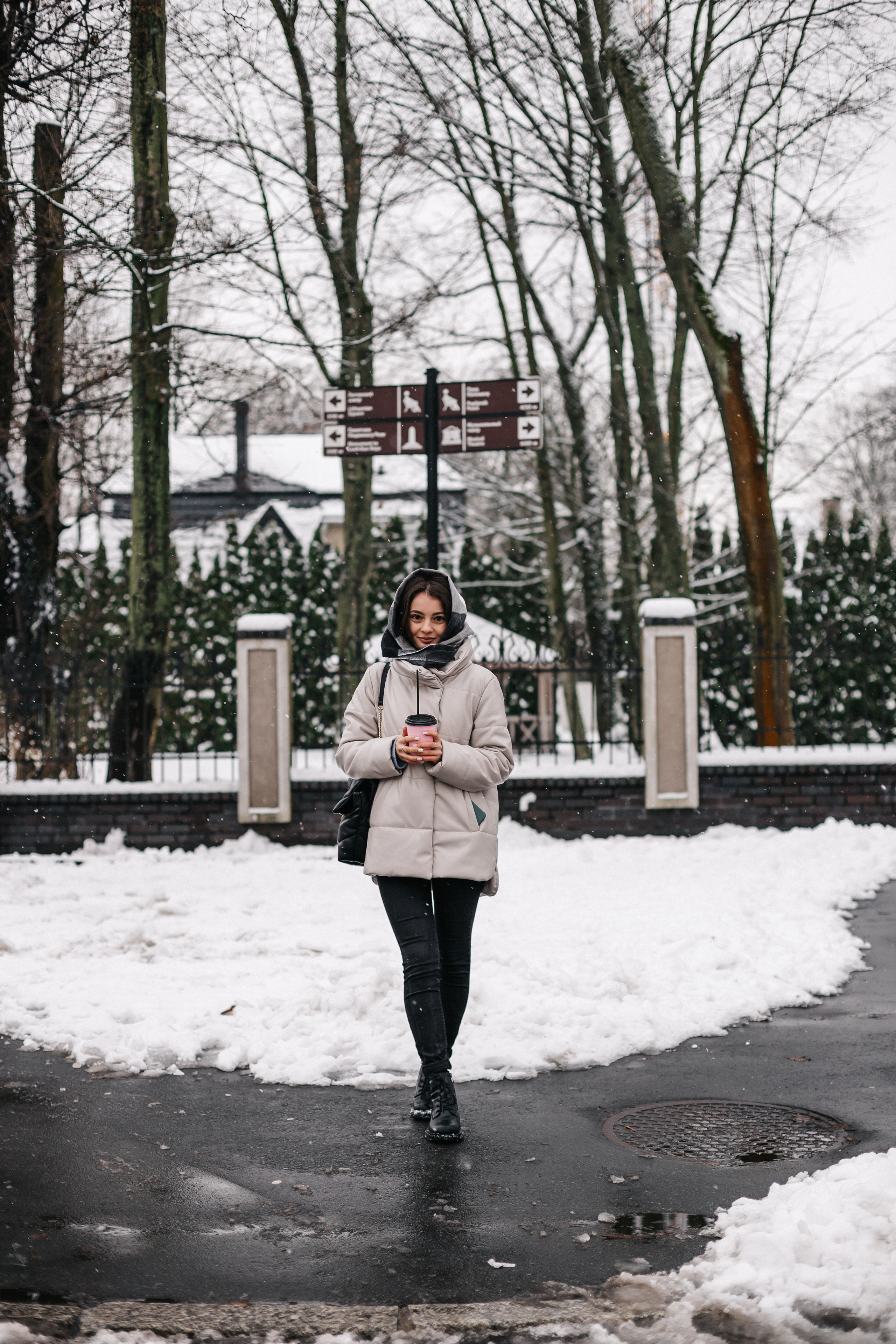 Марита. Зимняя съемка. Семейный фотограф в Калининграде Анастасия Юрина