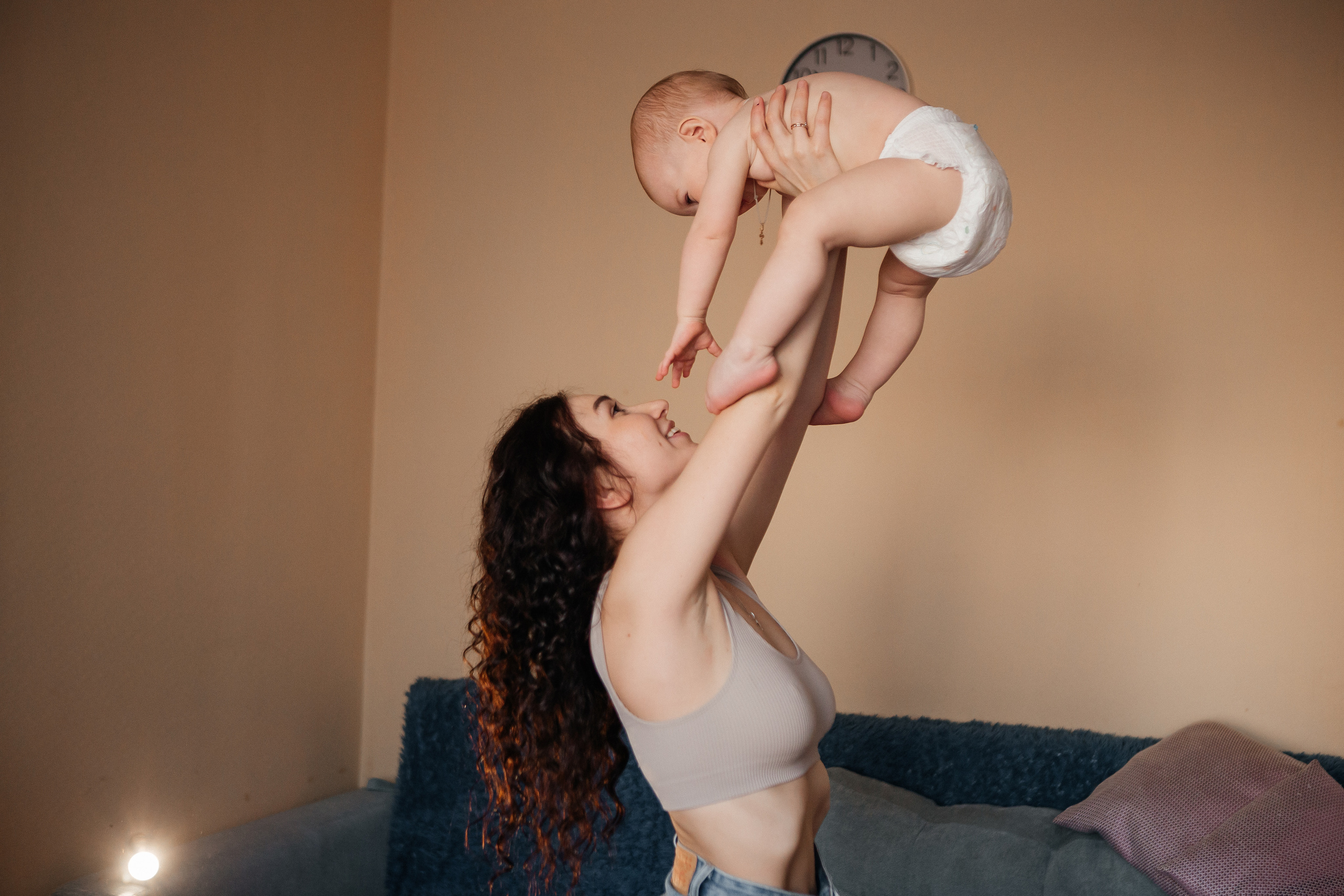 Максим, Ира и Миша. Домашняя фотосессия. Семейный фотограф в Калининграде Анастасия Юрина