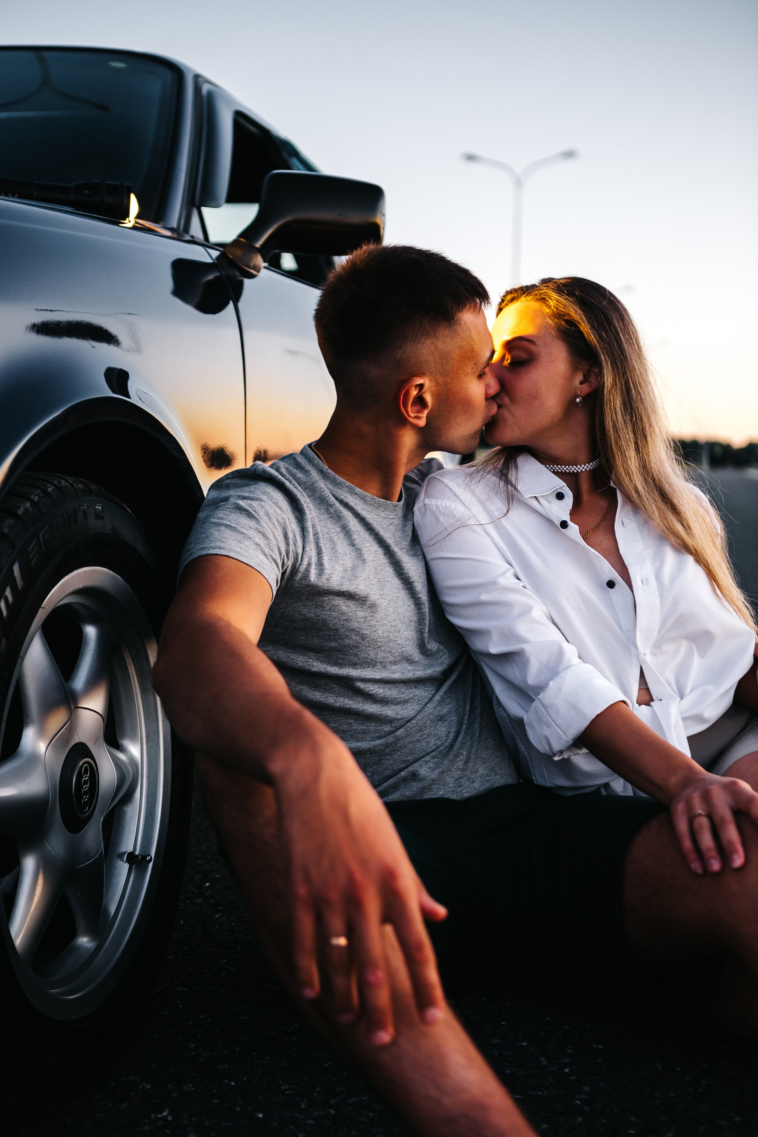 Денис и Алена. Лавстори на дороге. Семейный фотограф в Калининграде Анастасия Юрина