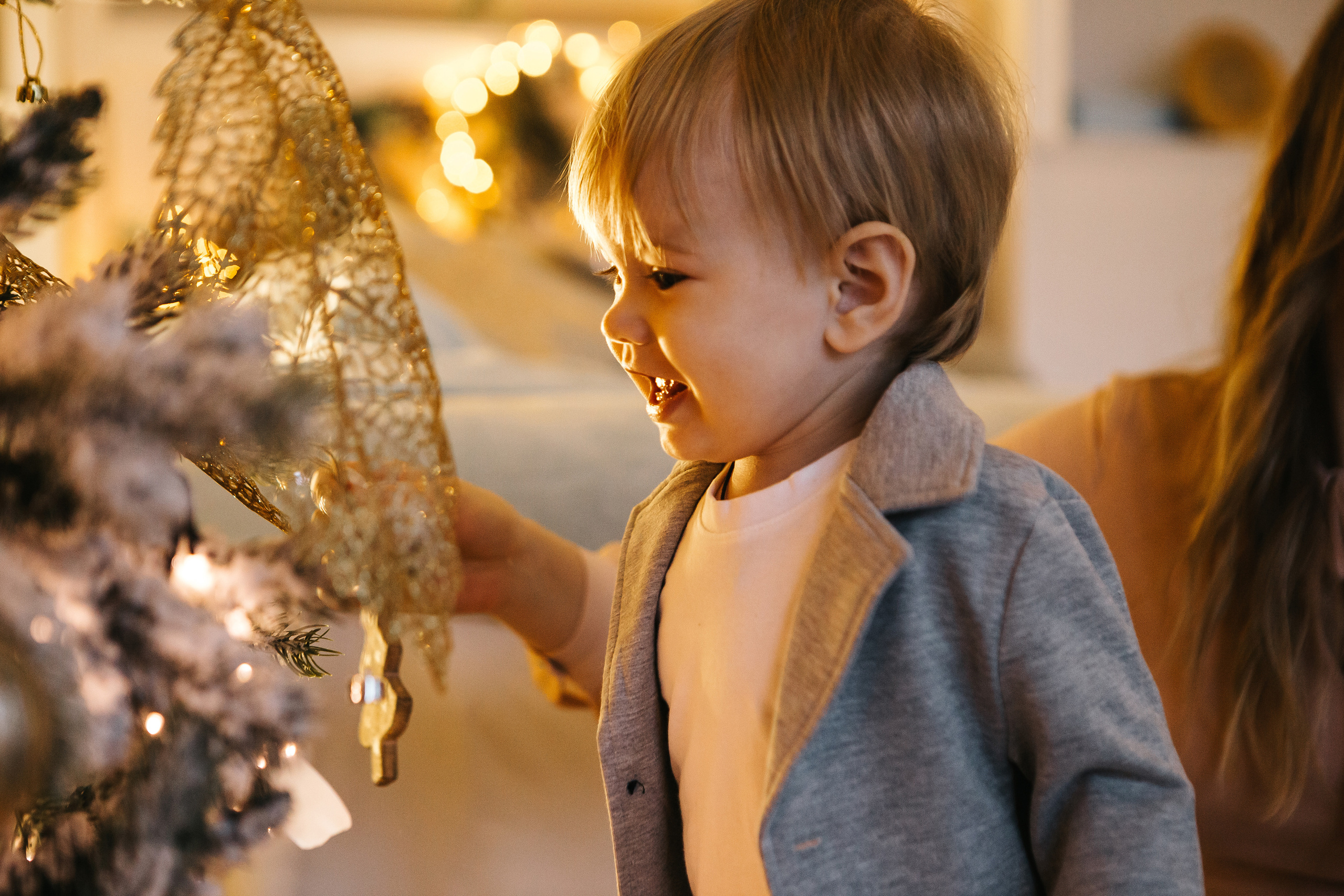 Женя, Милена и Артемий. Новогодняя фотосессия в студии. Семейный фотограф в Калининграде Анастасия Юрина