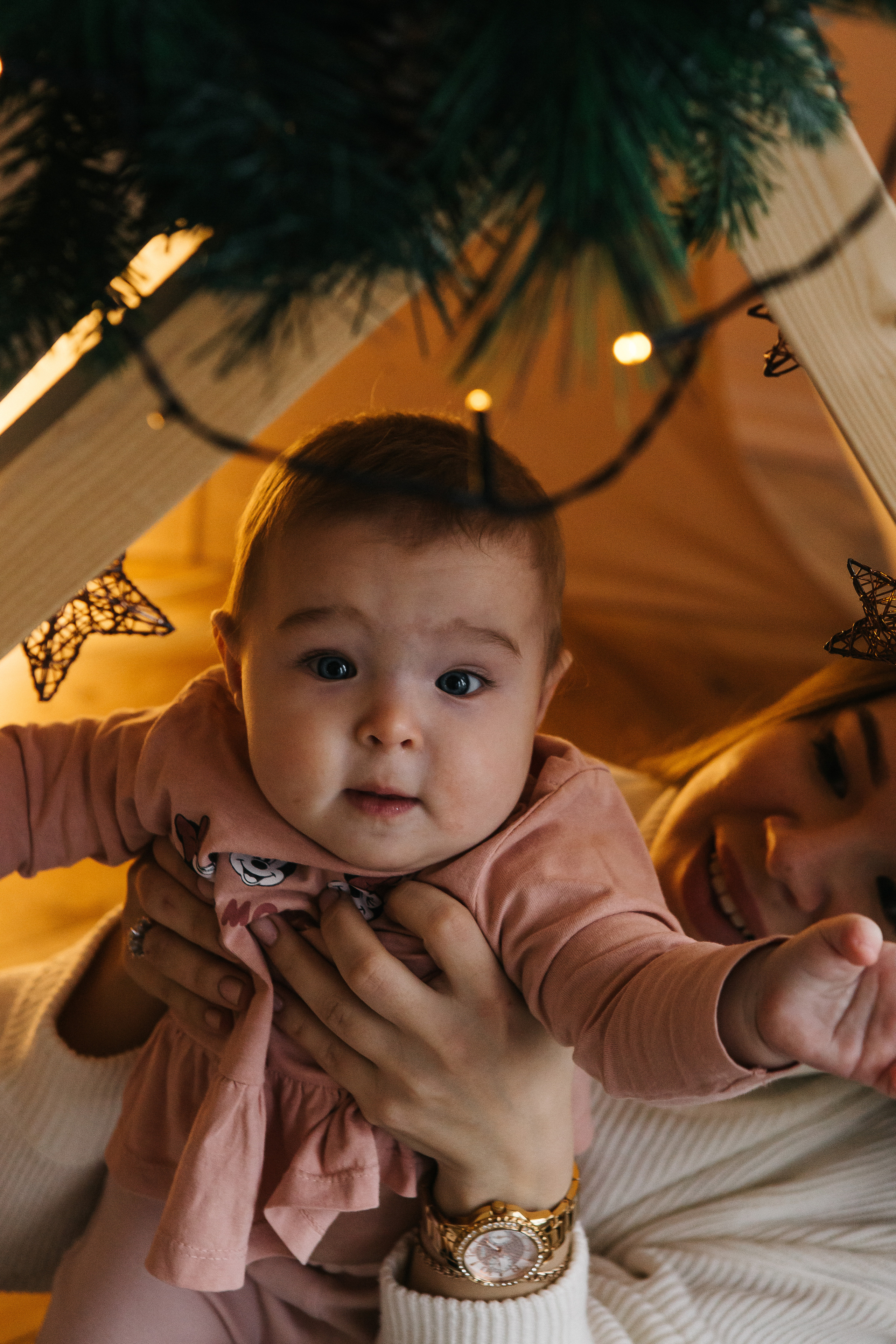 Лена и Карине. Новогодняя съемка. Семейный фотограф в Калининграде Анастасия Юрина