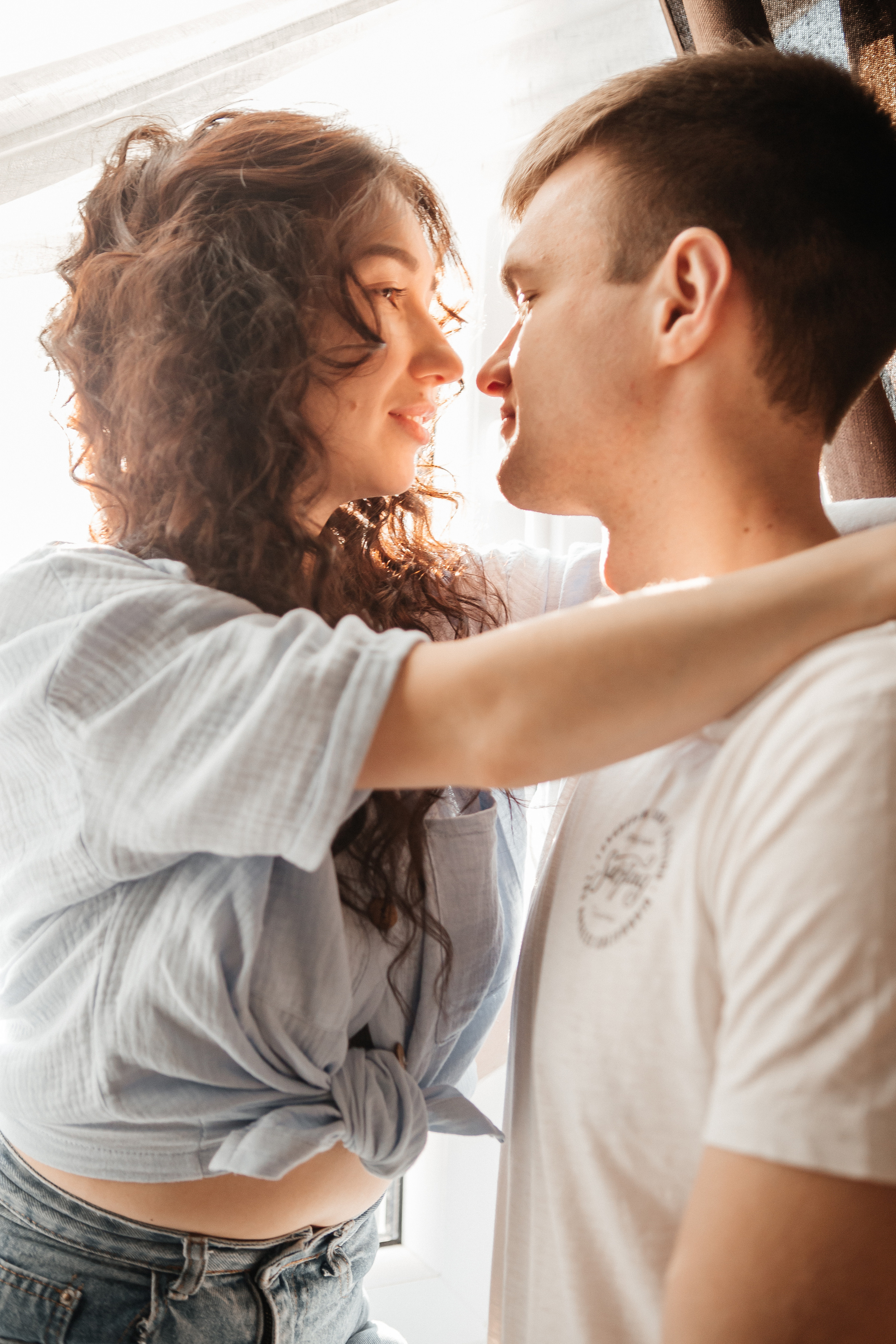 Максим, Ира и Миша. Домашняя фотосессия. Семейный фотограф в Калининграде Анастасия Юрина