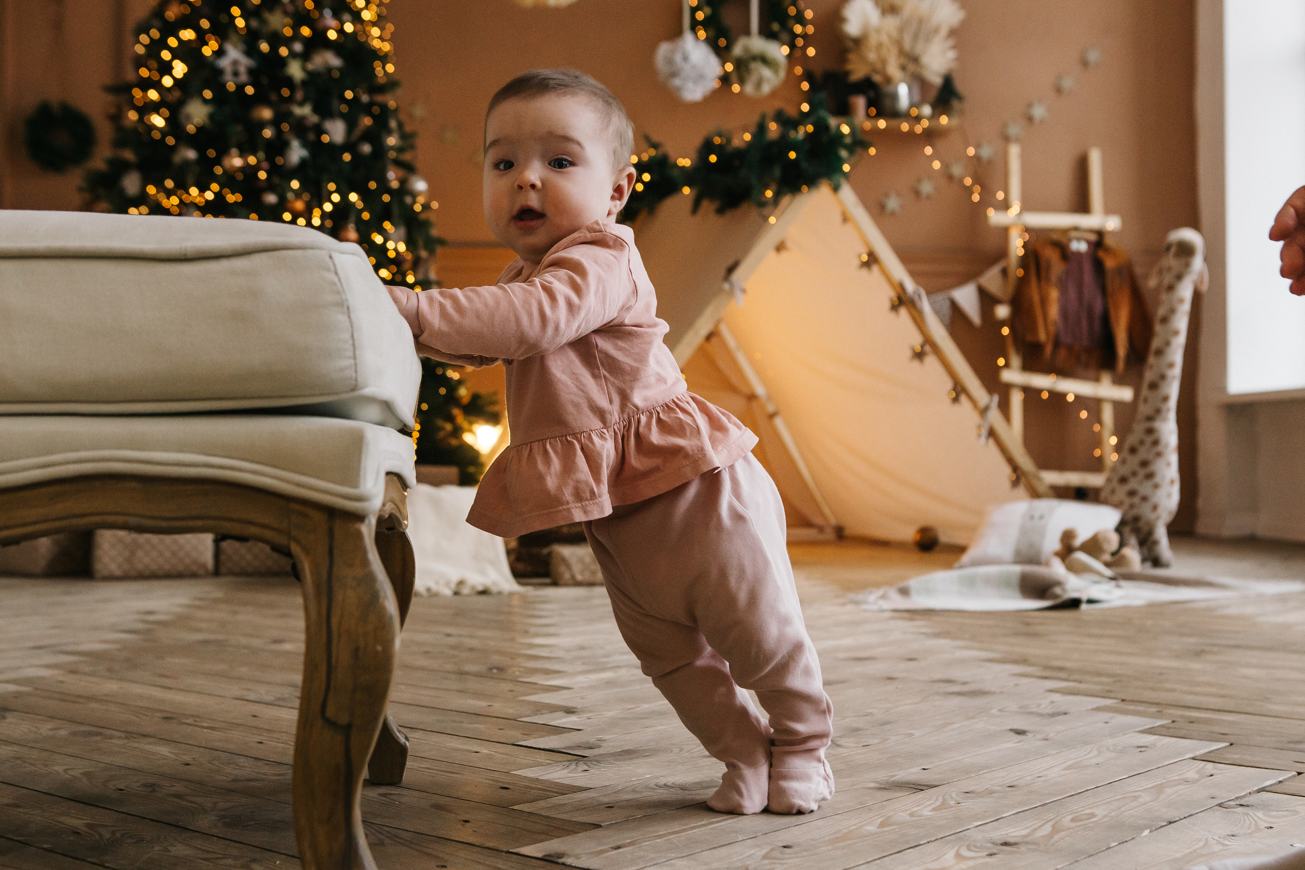 Лена и Карине. Новогодняя съемка. Семейный фотограф в Калининграде Анастасия Юрина