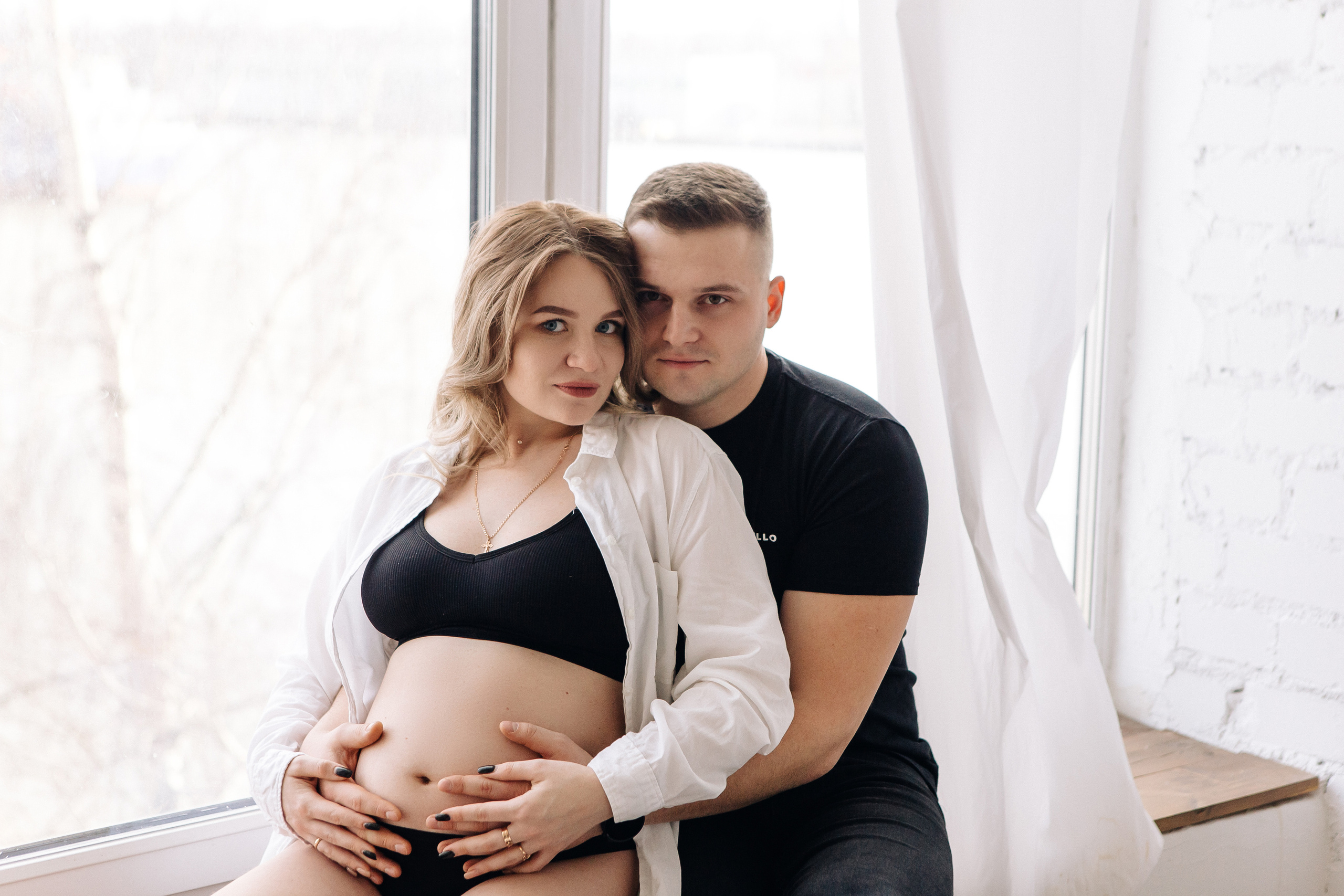 Антон и Алина. История беременности. Семейный фотограф в Калининграде Анастасия Юрина