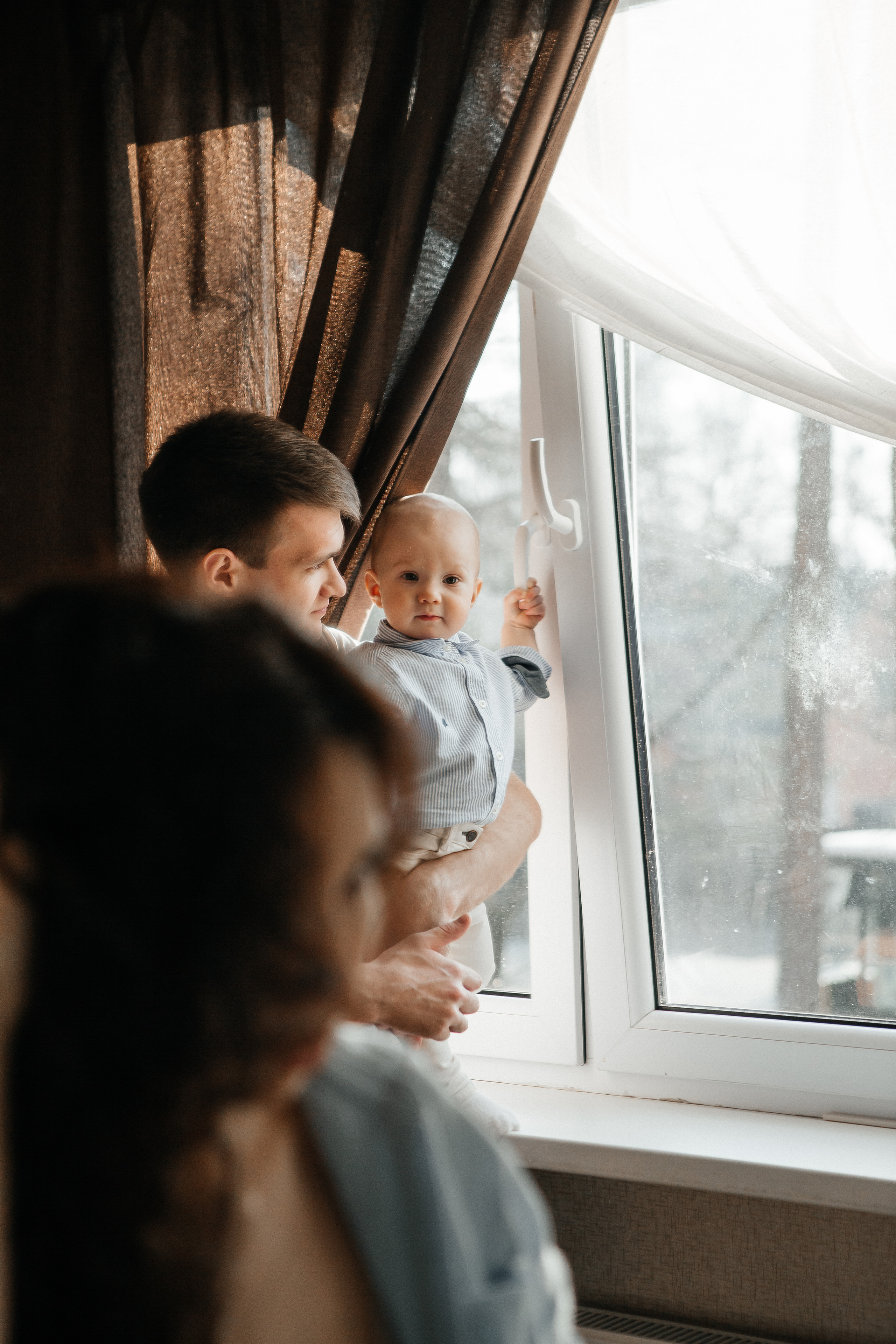 Максим, Ира и Миша. Домашняя фотосессия. Семейный фотограф в Калининграде Анастасия Юрина