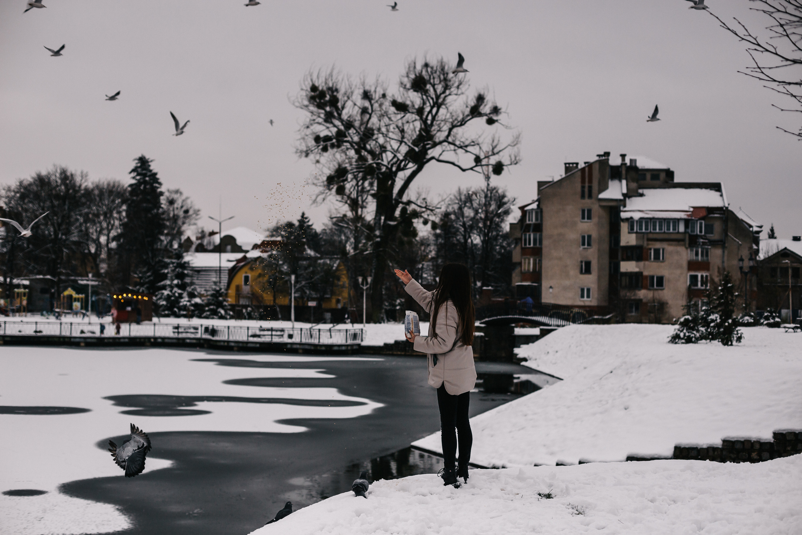 Марита. Зимняя съемка. Семейный фотограф в Калининграде Анастасия Юрина