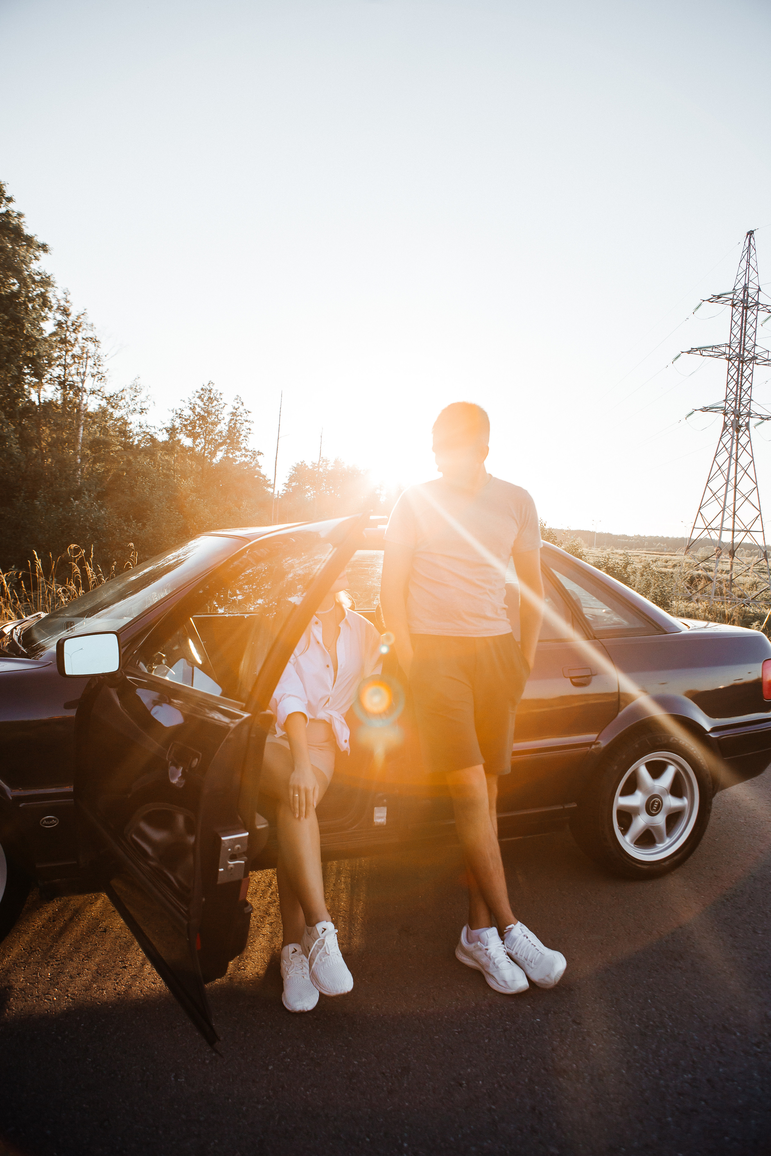 Денис и Алена. Лавстори на дороге. Семейный фотограф в Калининграде Анастасия Юрина