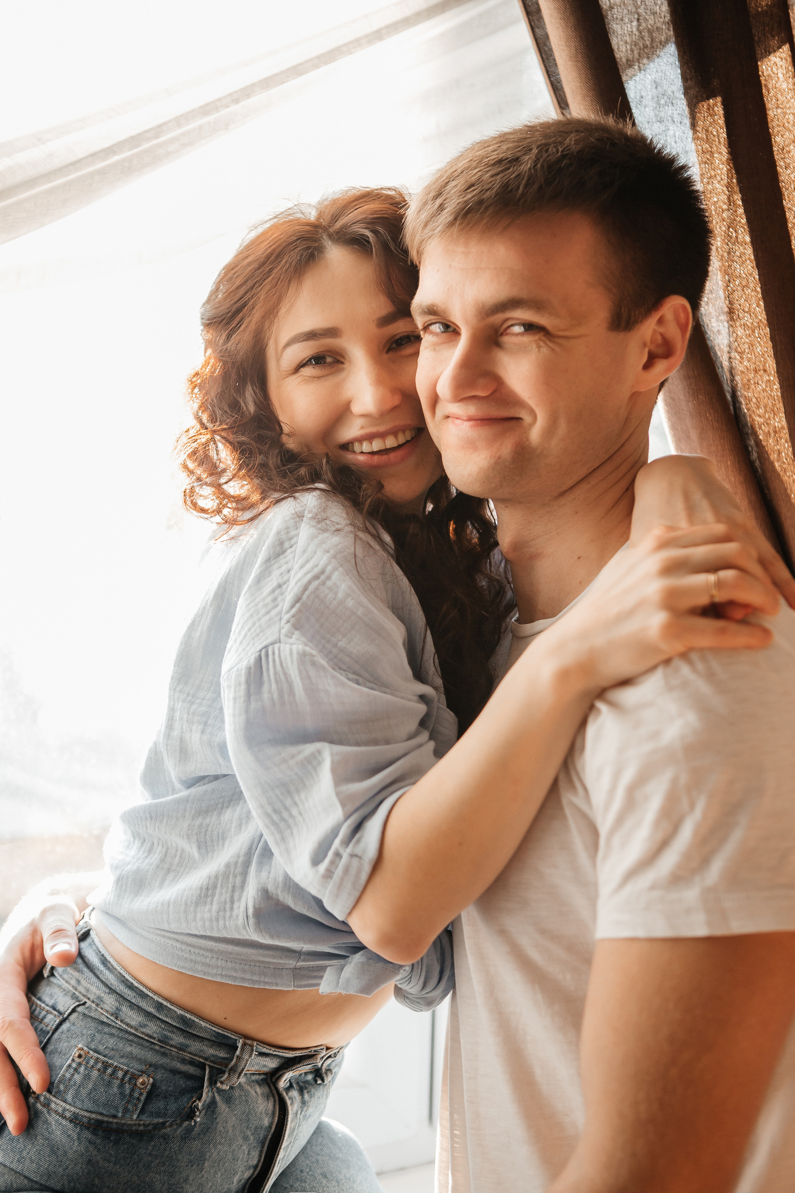 Максим, Ира и Миша. Домашняя фотосессия. Семейный фотограф в Калининграде Анастасия Юрина