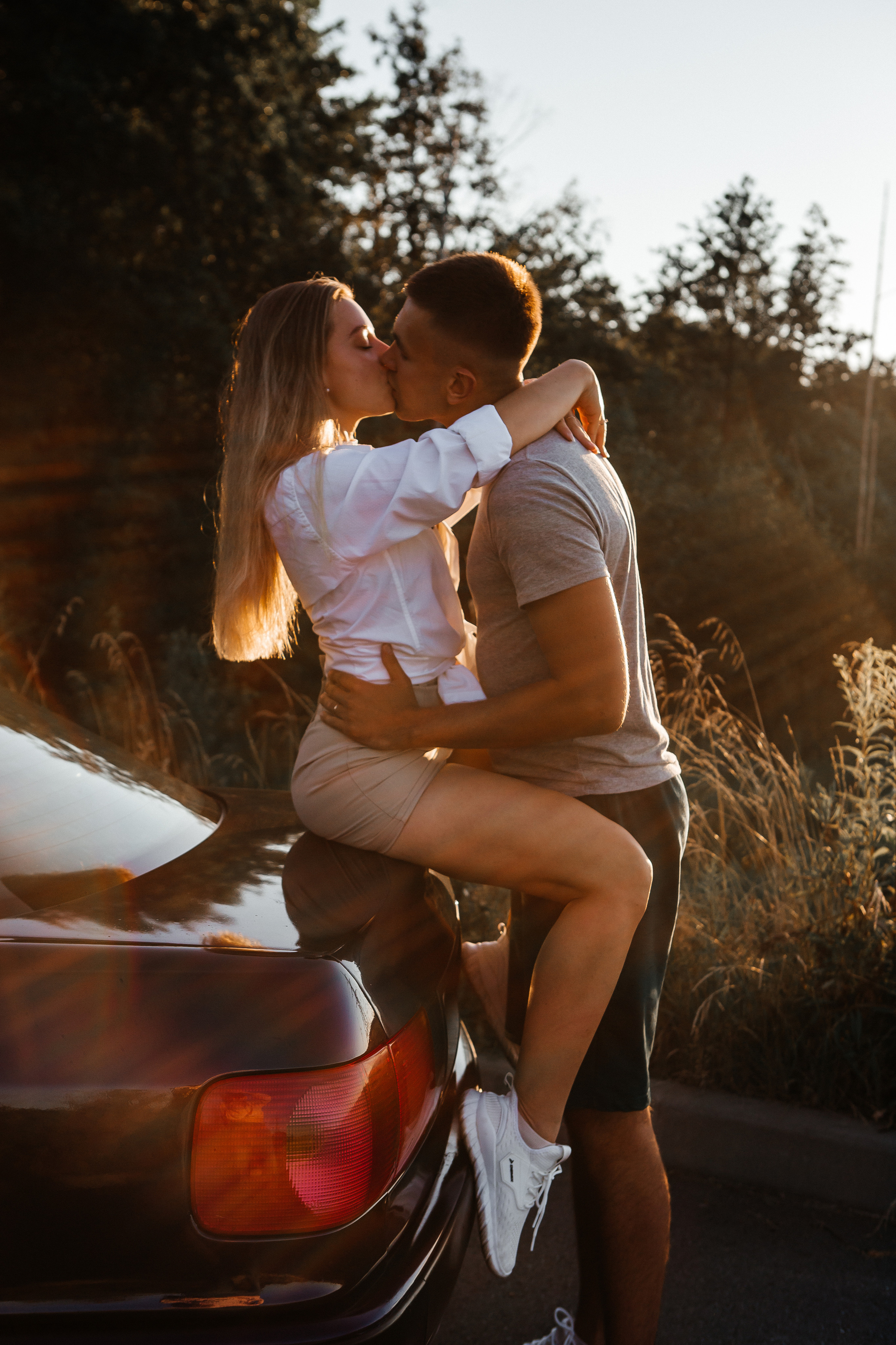 Денис и Алена. Лавстори на дороге. Семейный фотограф в Калининграде Анастасия Юрина