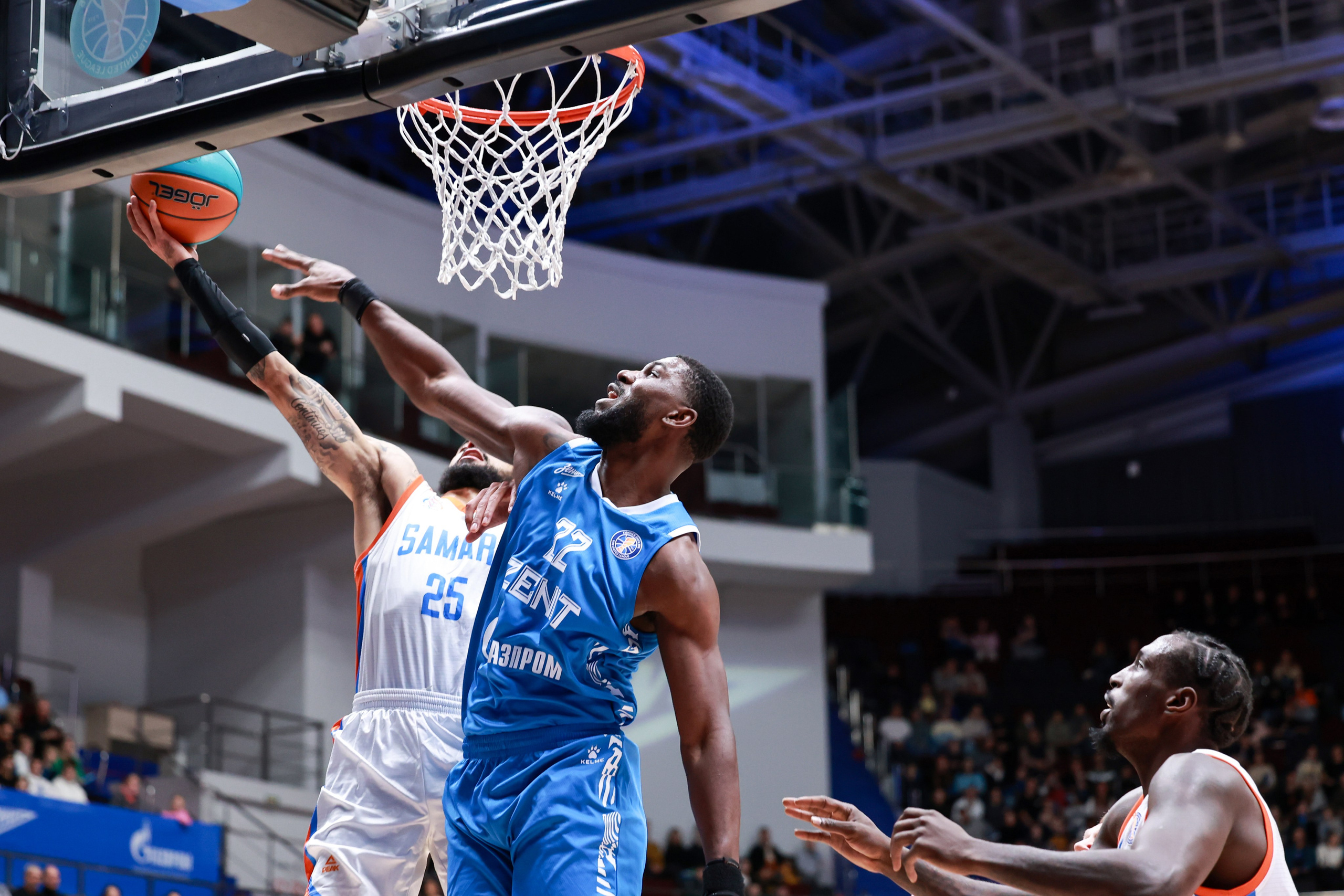 БК Зенит — БК Самара 30.10.2024. Спортивный и репортажный фотограф Антон Тереханов