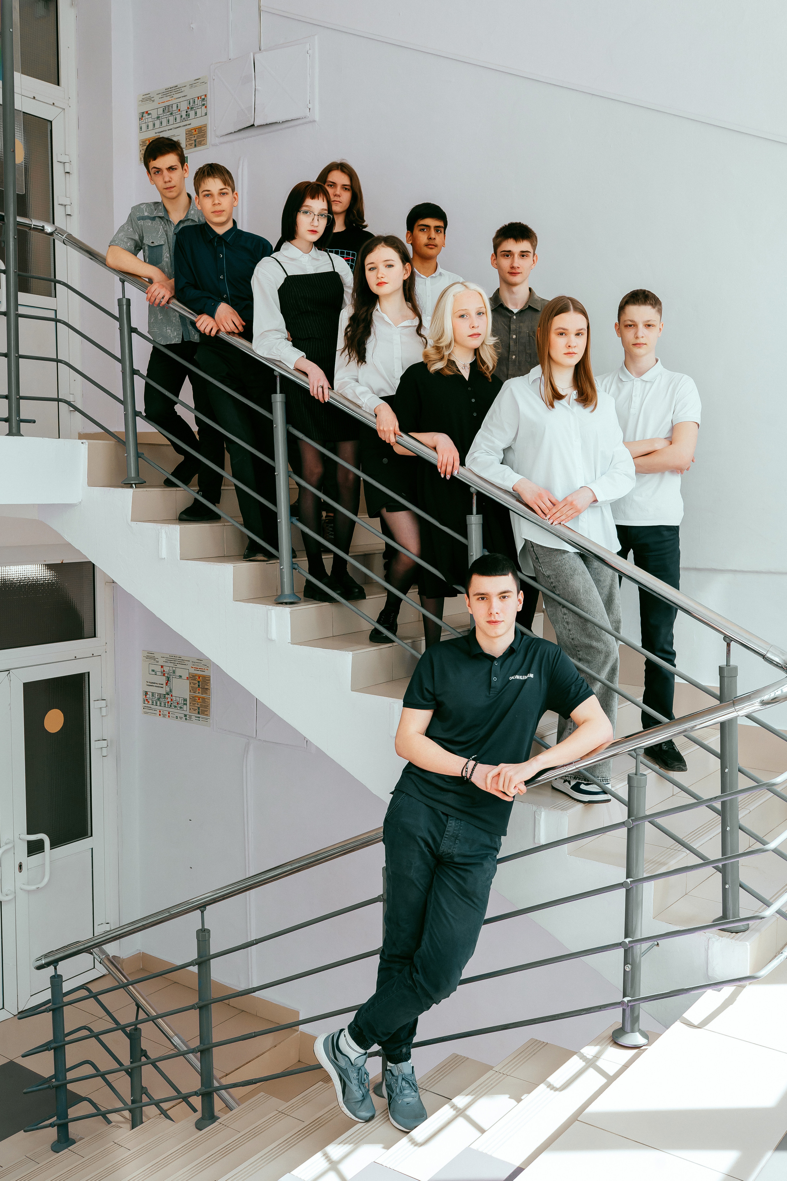 Групповая фотосессия для коллектива. Фотограф Ким Наталья в Красноярске