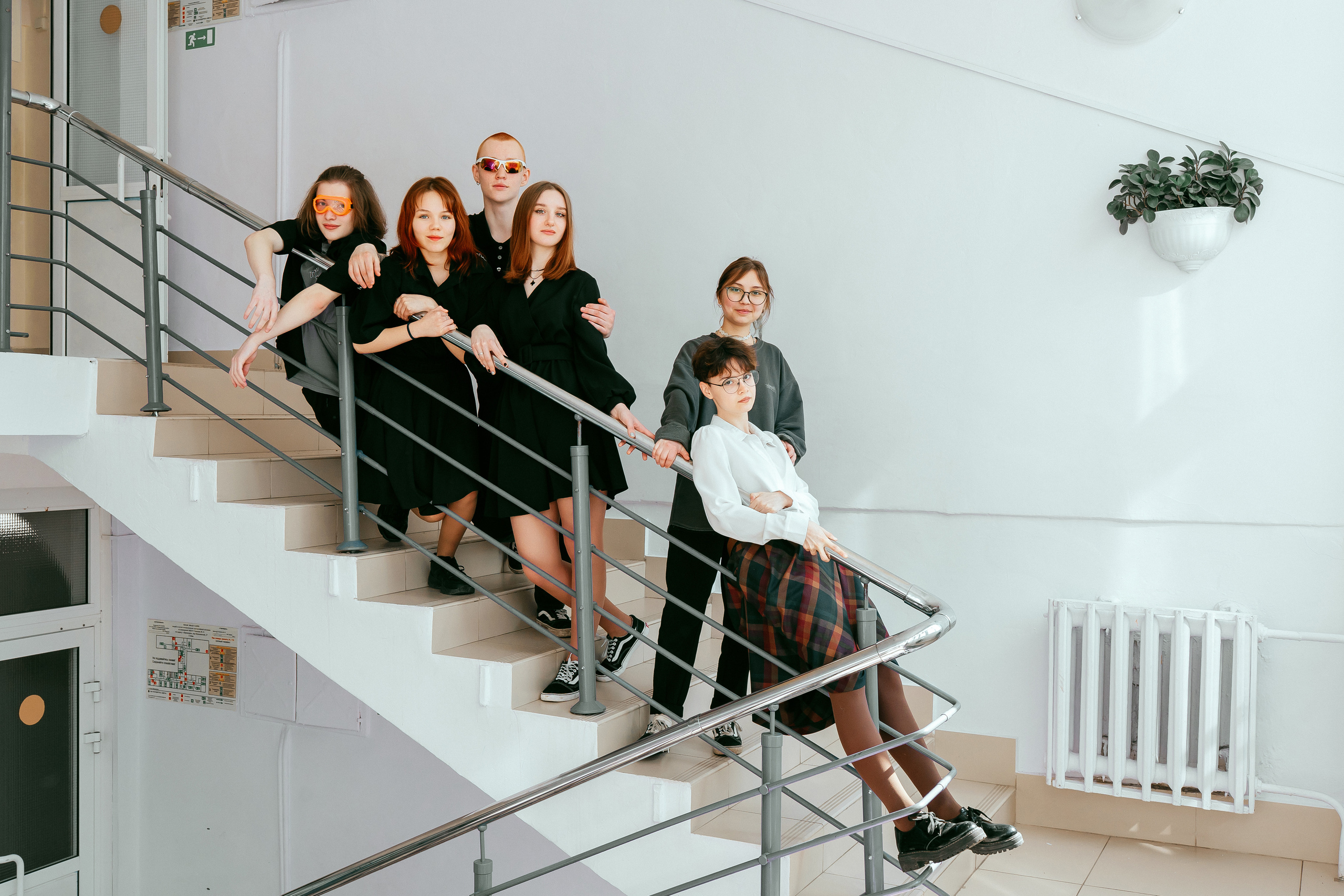 Групповая фотосессия для коллектива. Фотограф Ким Наталья в Красноярске