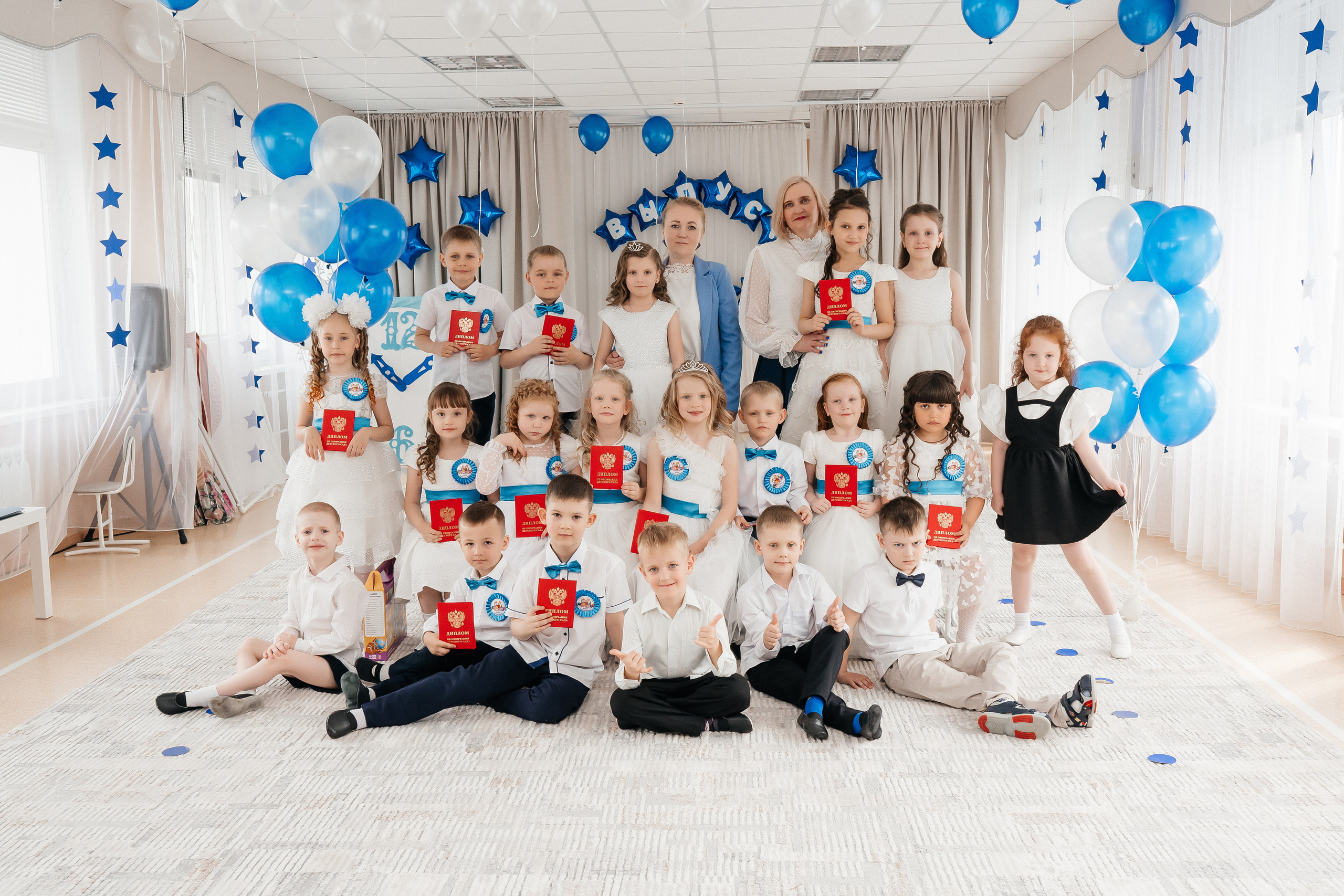 Фотограф на выпускной в детский сад. Фотограф Ким Наталья в Красноярске