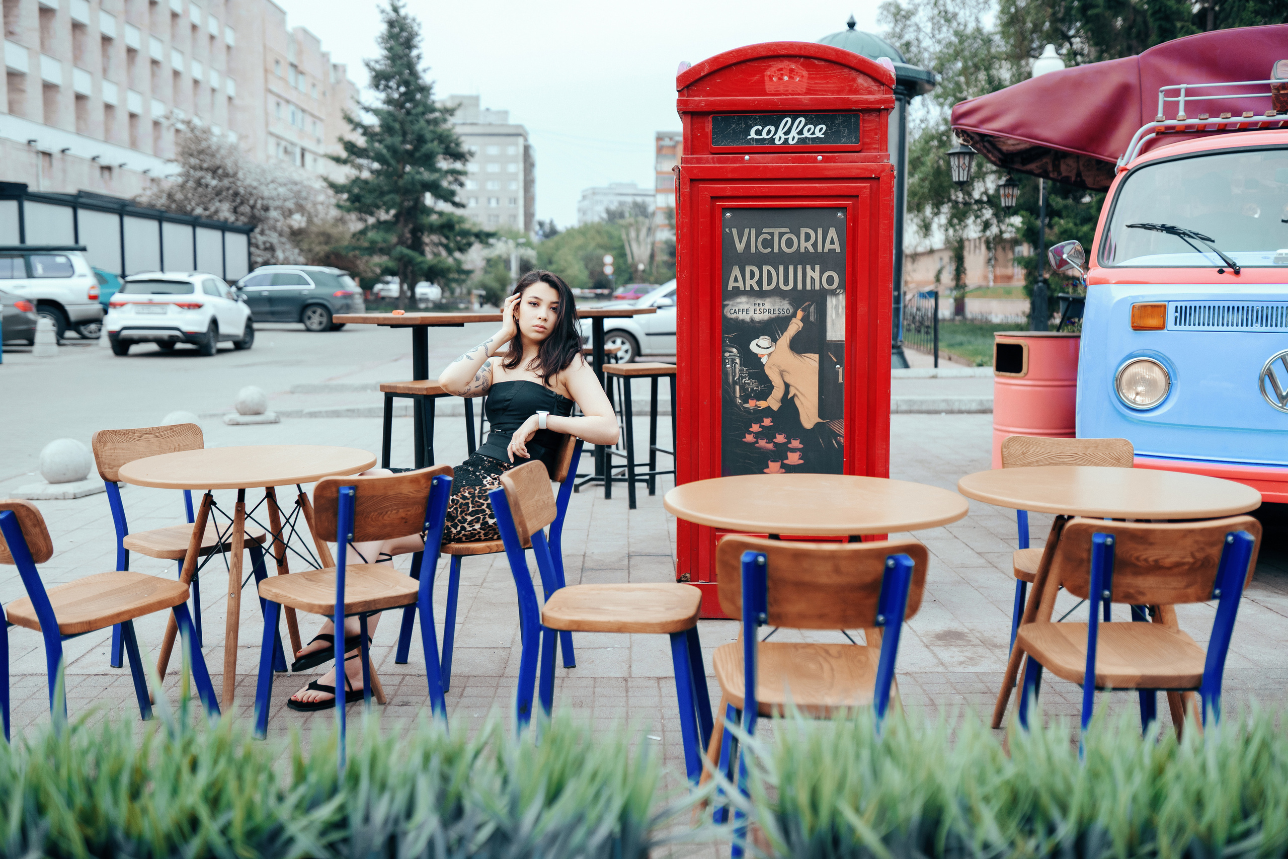 Фотосессия в цветущем саду. Фотограф Ким Наталья в Красноярске