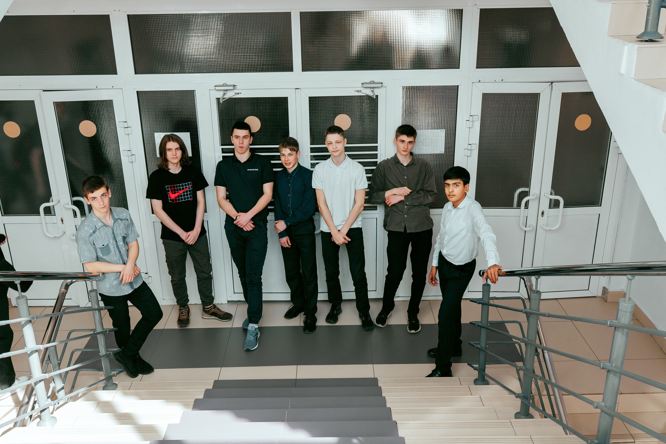 Групповая фотосессия для коллектива. Фотограф Ким Наталья в Красноярске