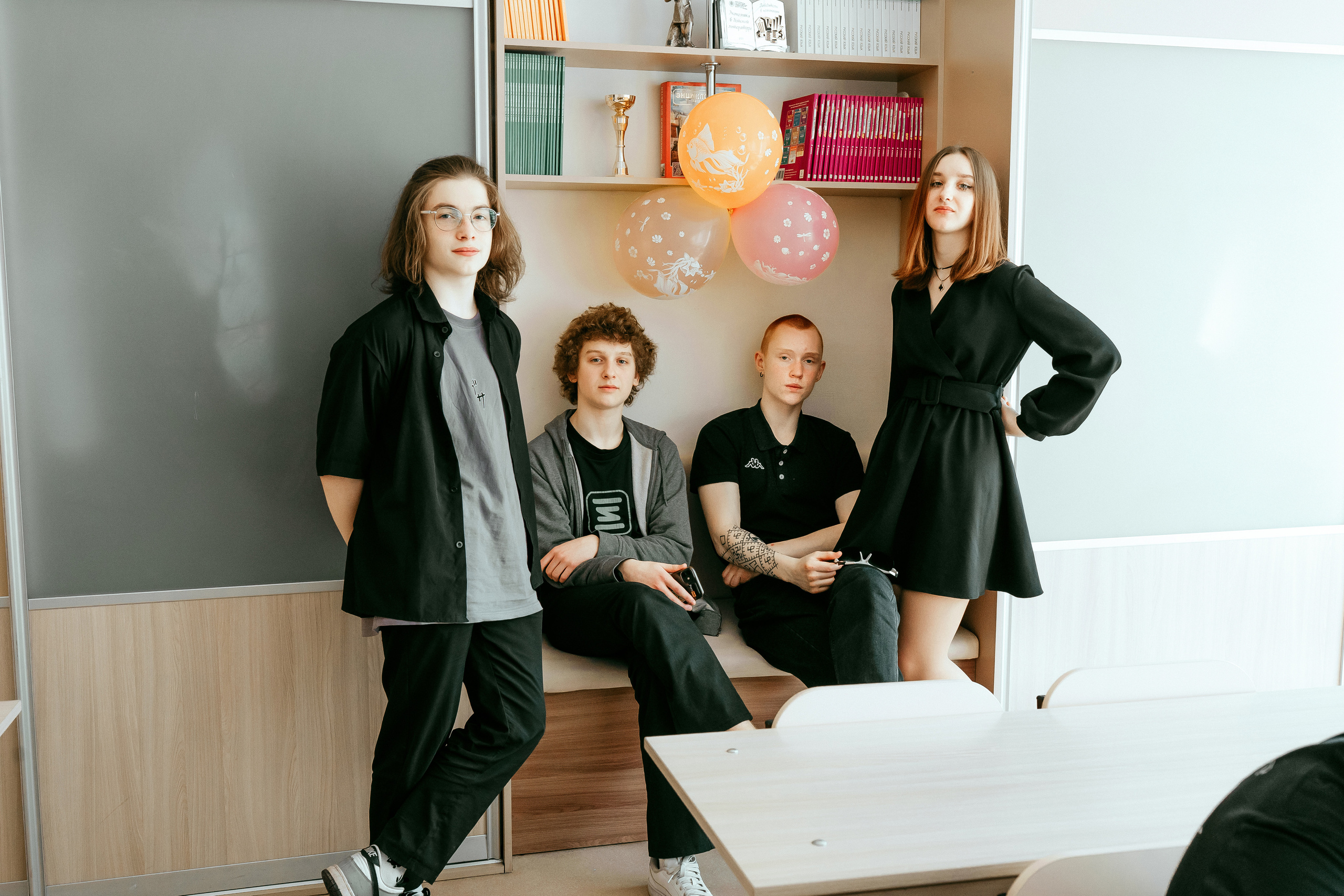 Групповая фотосессия для коллектива. Фотограф Ким Наталья в Красноярске