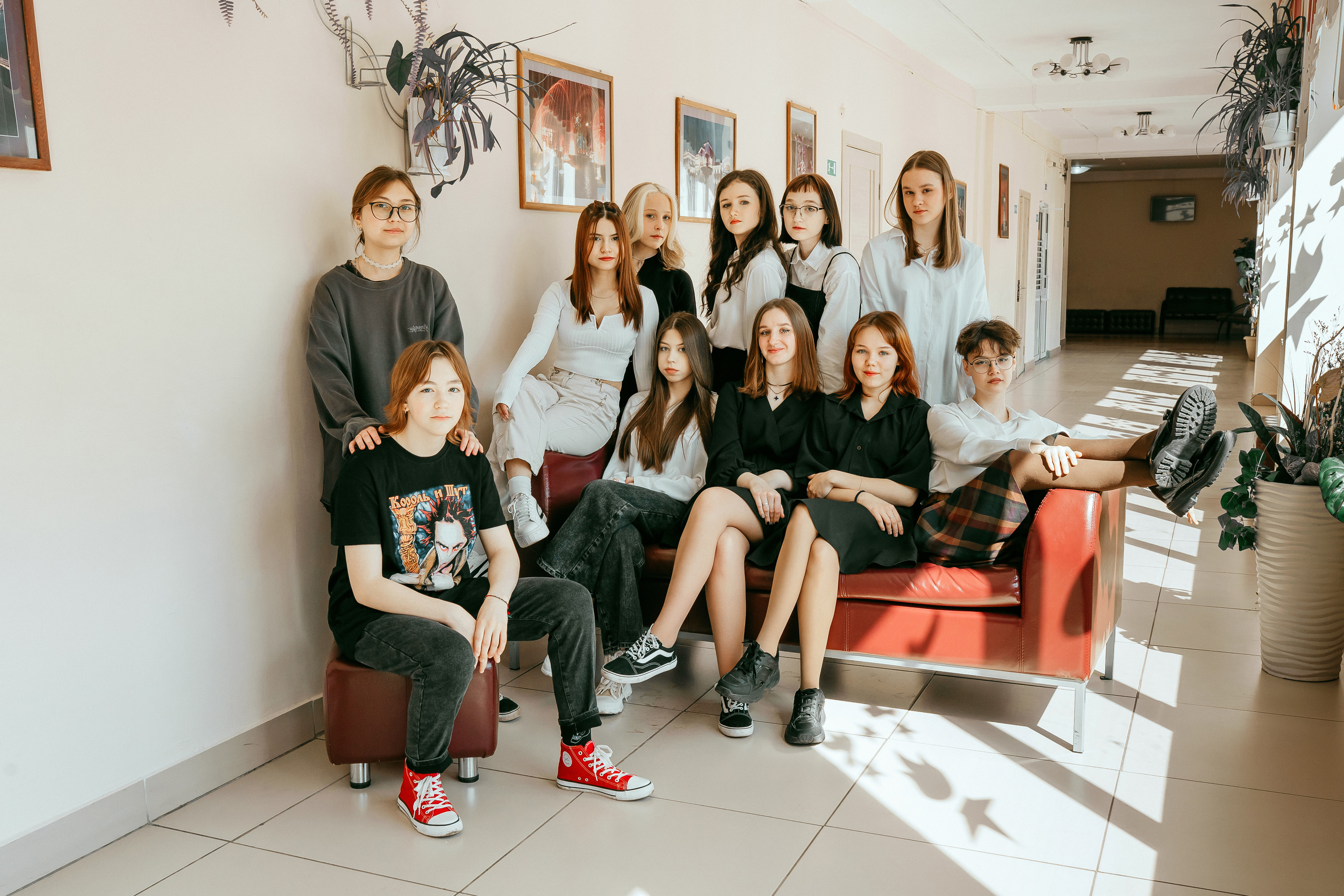 Групповая фотосессия для коллектива. Фотограф Ким Наталья в Красноярске