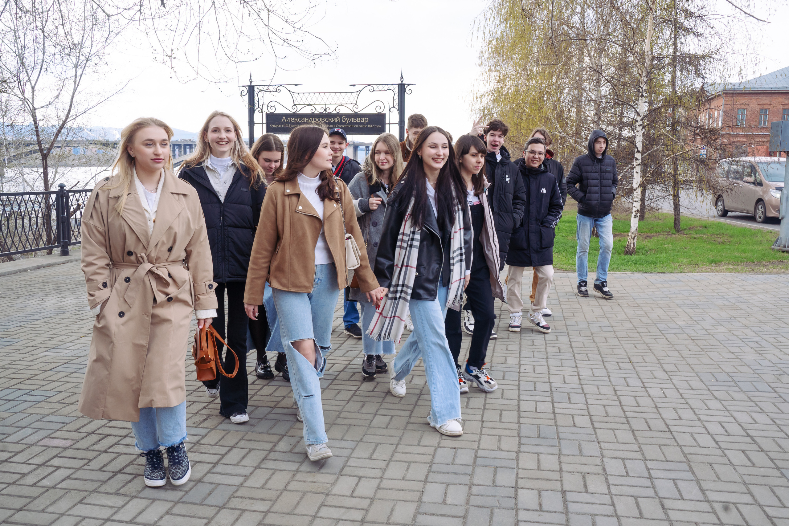 Фотопрогулка для класса. Фотограф Ким Наталья в Красноярске