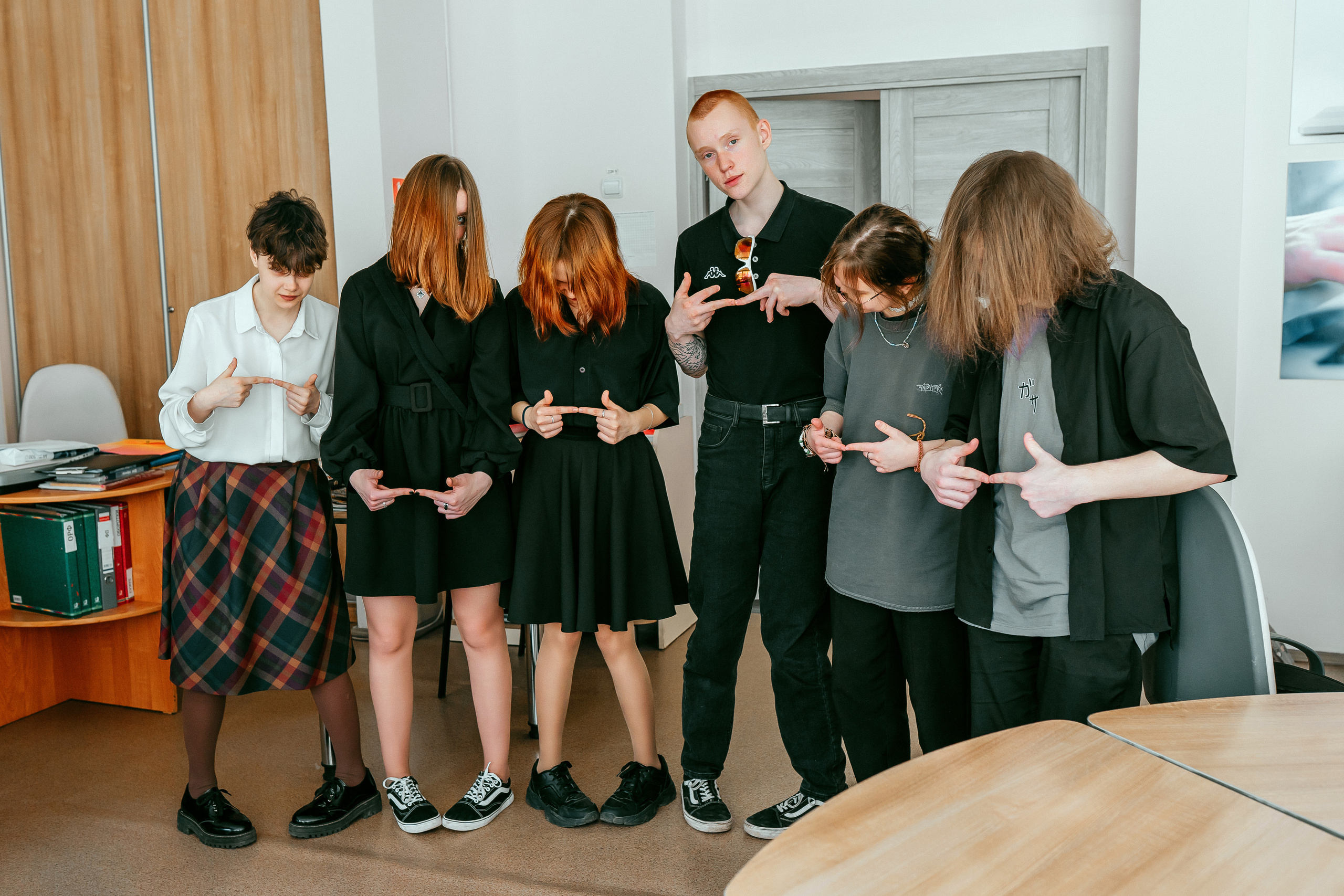 Групповая фотосессия для коллектива. Фотограф Ким Наталья в Красноярске