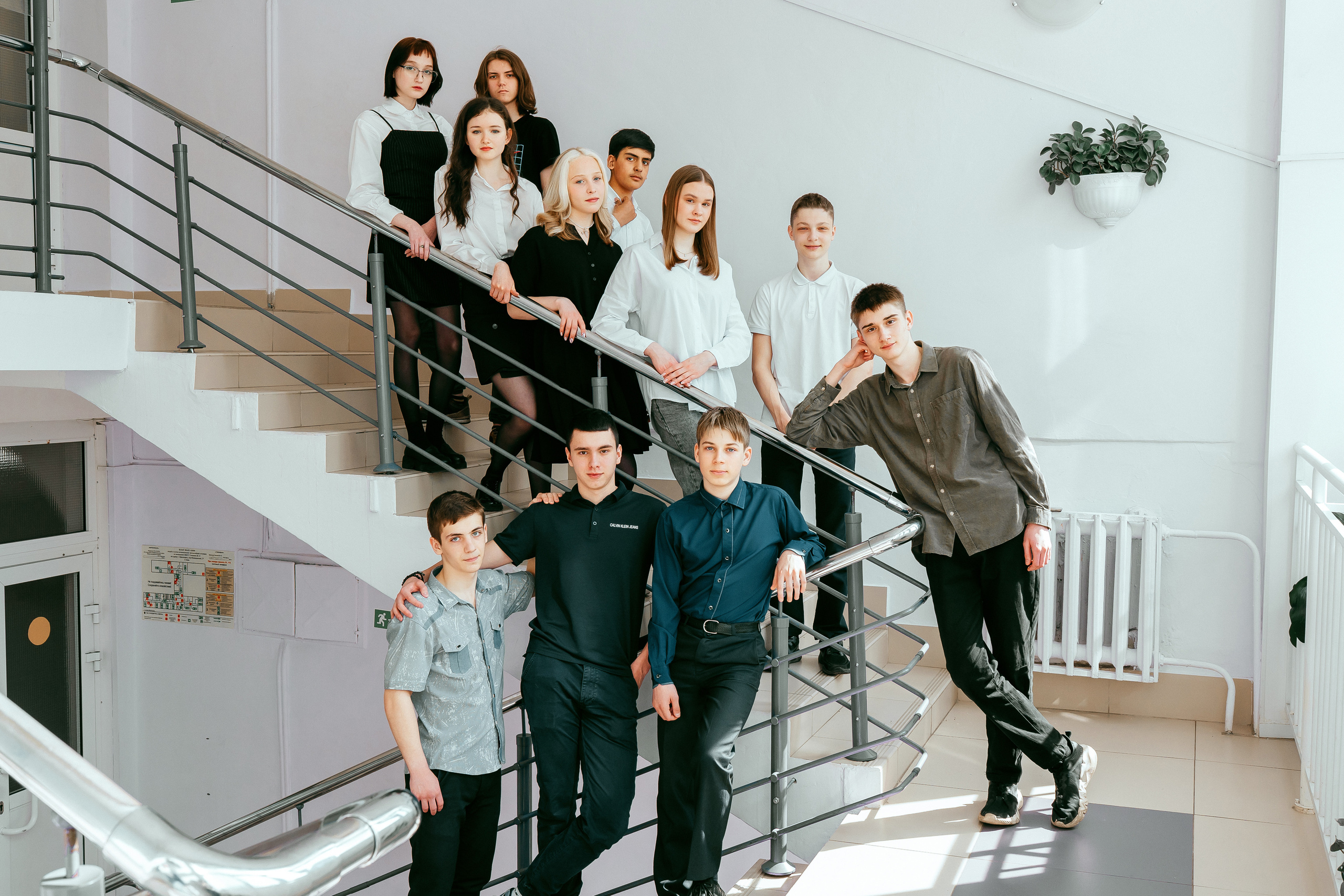 Групповая фотосессия для коллектива. Фотограф Ким Наталья в Красноярске