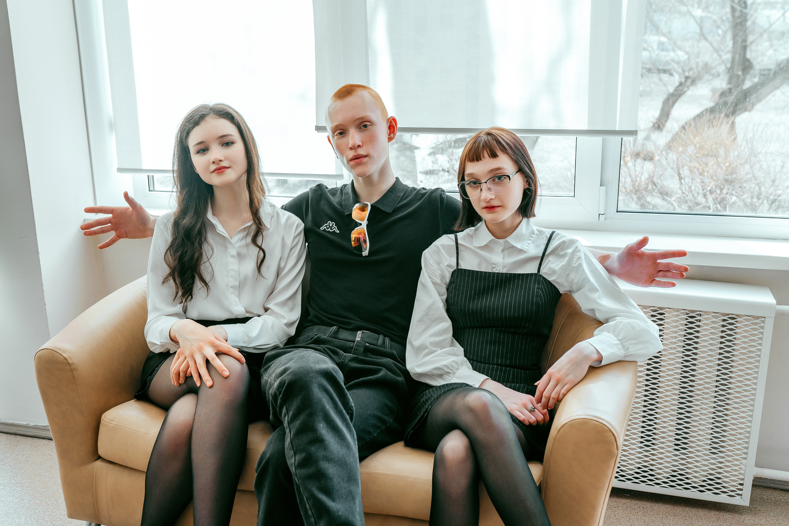 Групповая фотосессия для коллектива. Фотограф Ким Наталья в Красноярске