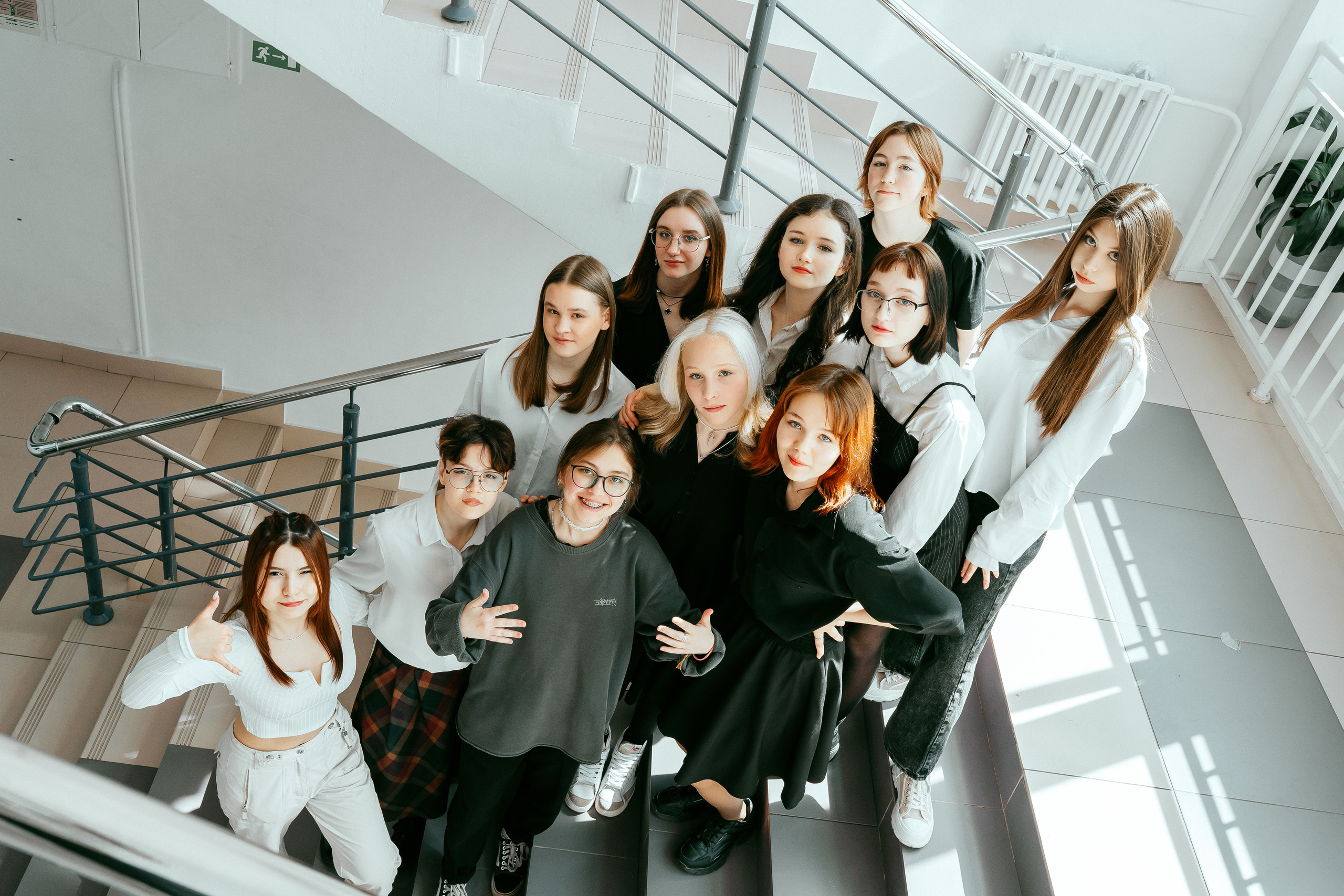 Групповая фотосессия для коллектива. Фотограф Ким Наталья в Красноярске