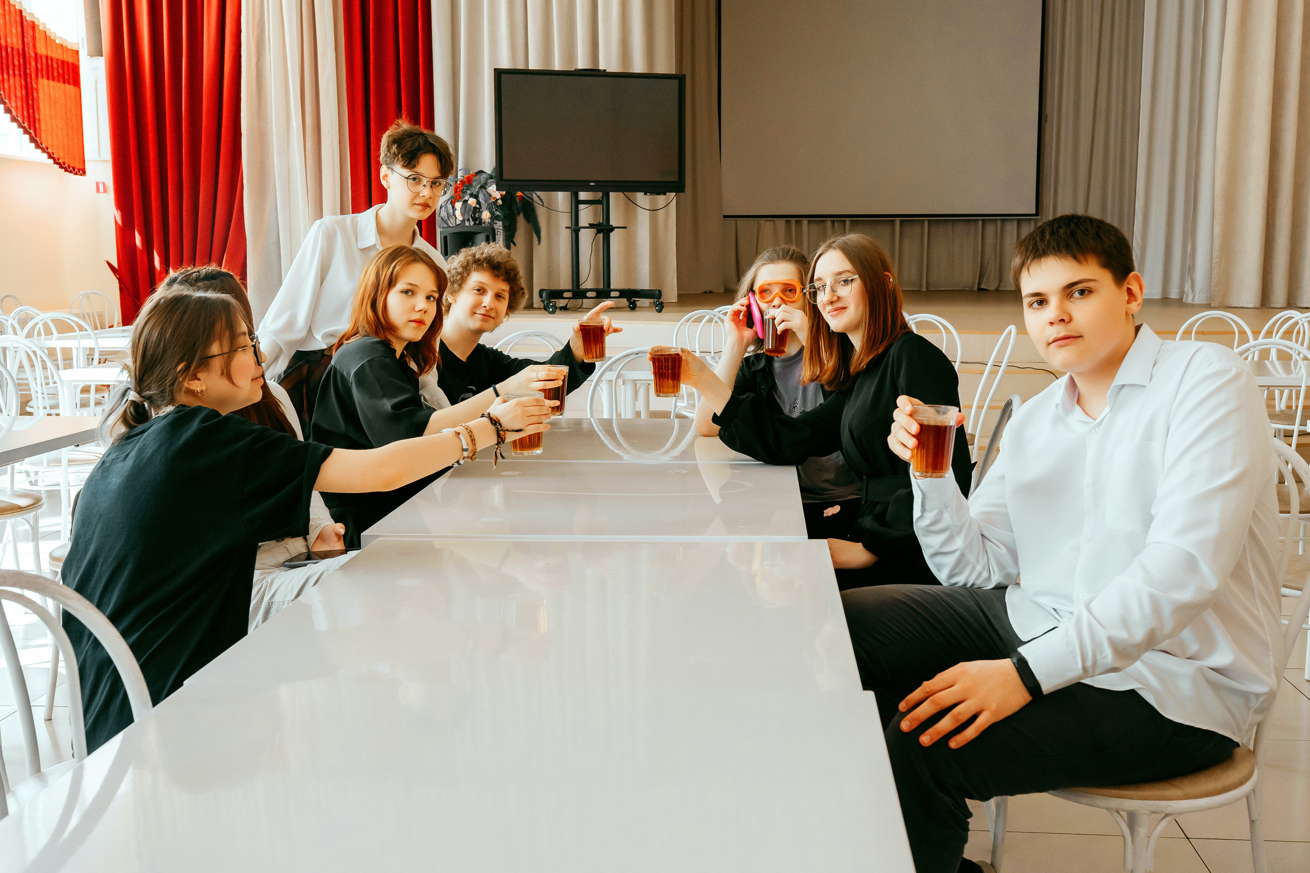 Групповая фотосессия для коллектива. Фотограф Ким Наталья в Красноярске