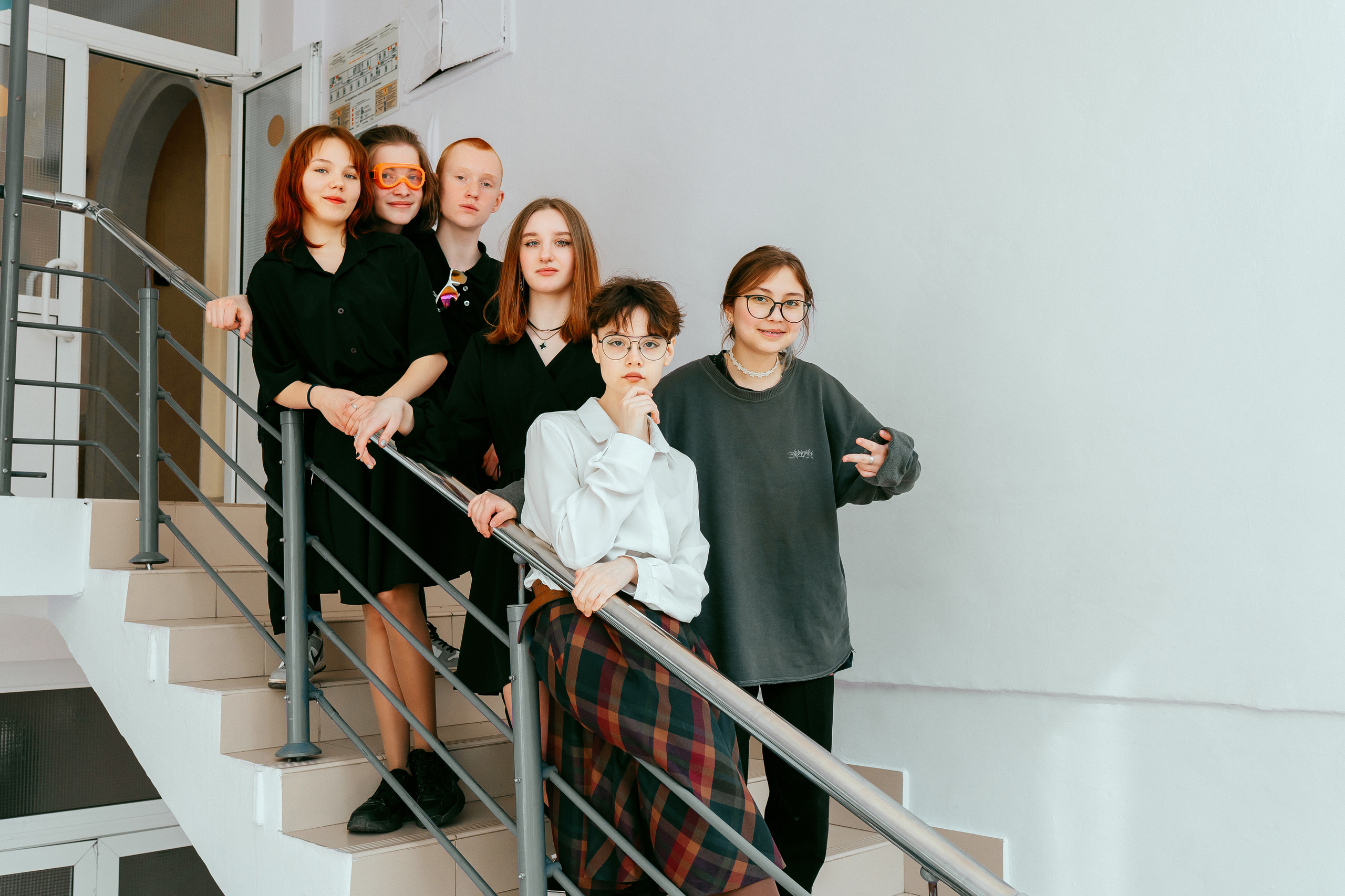 Групповая фотосессия для коллектива. Фотограф Ким Наталья в Красноярске