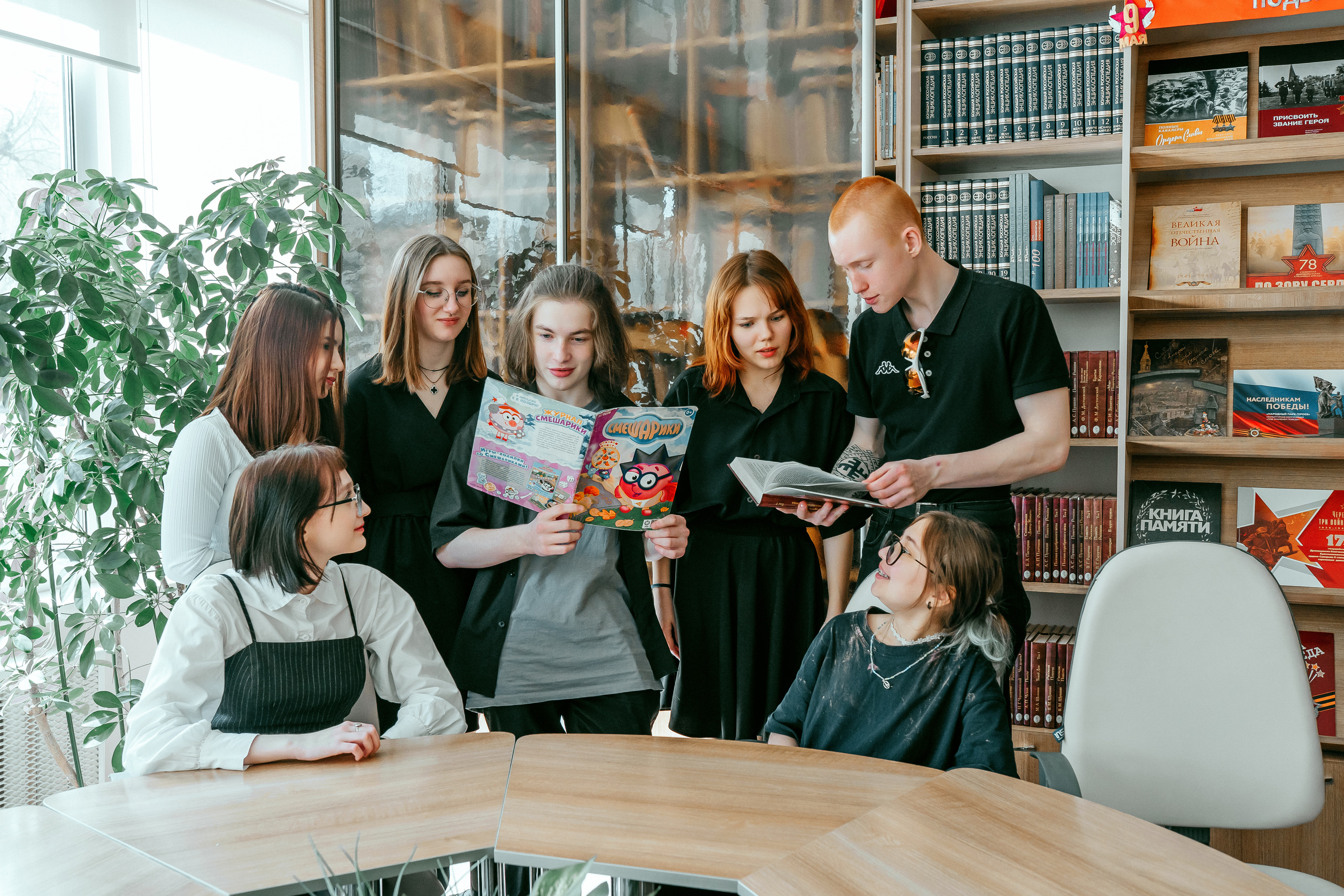 Групповая фотосессия для коллектива. Фотограф Ким Наталья в Красноярске