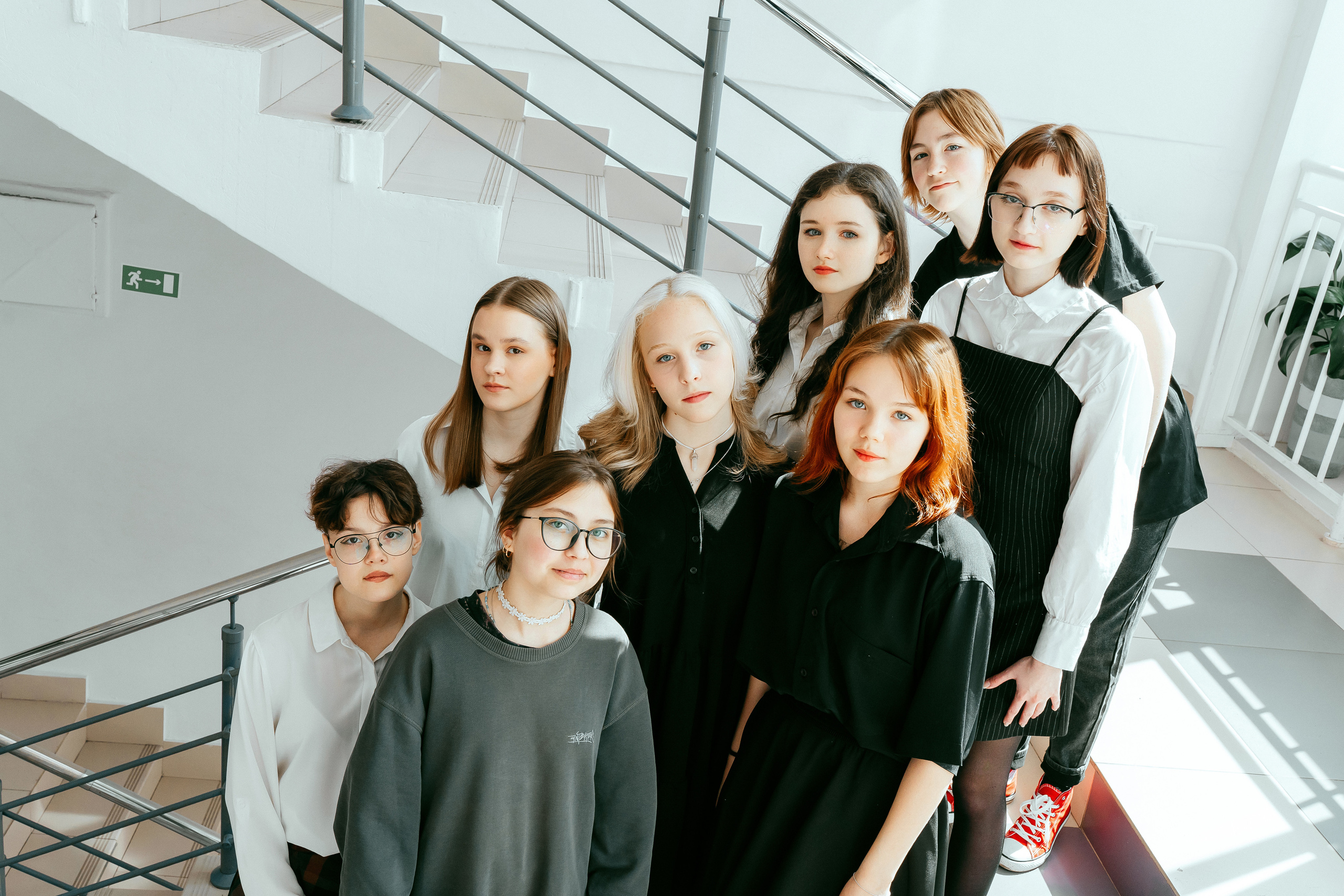 Групповая фотосессия для коллектива. Фотограф Ким Наталья в Красноярске