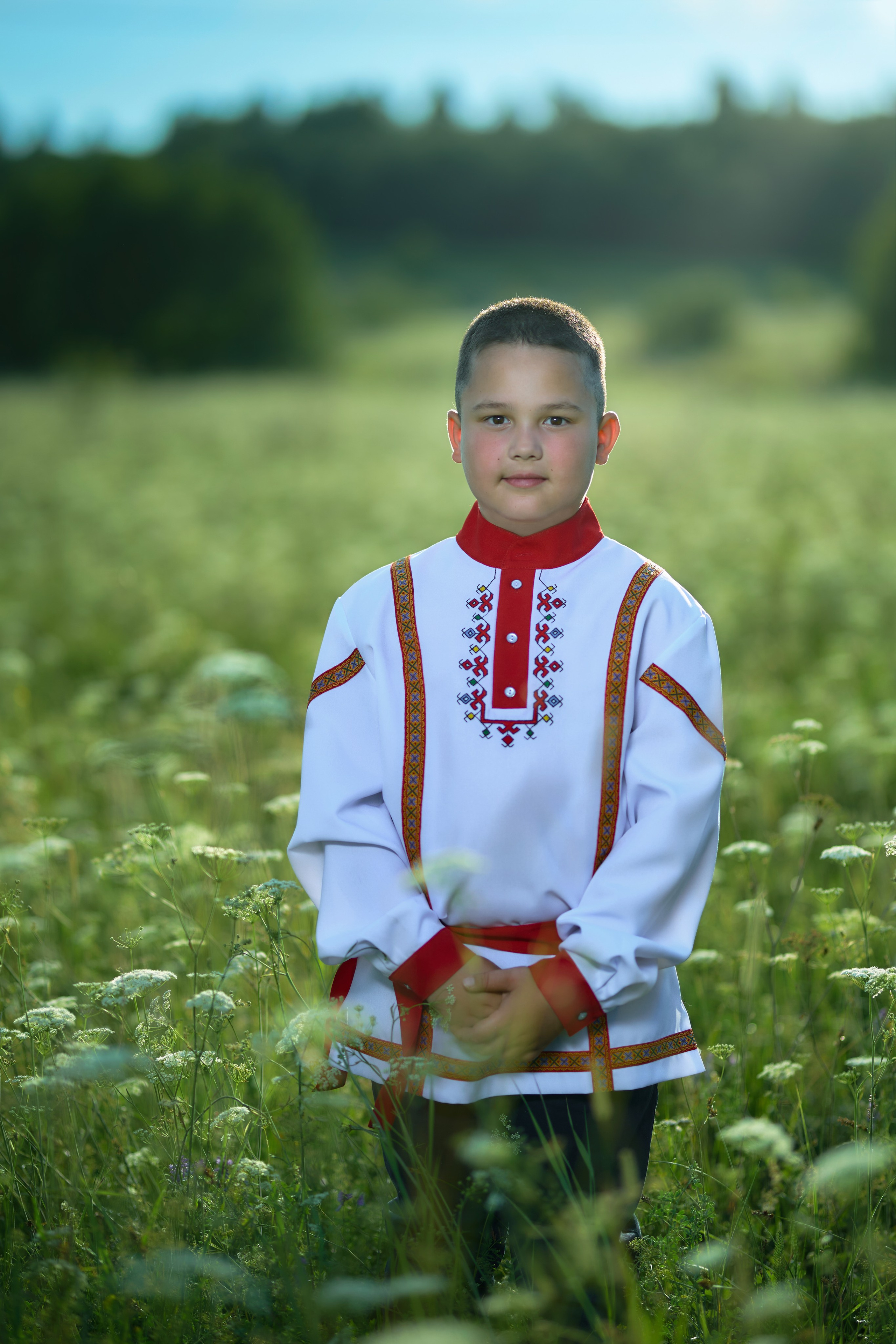 Семейная тематическая фотосессия в народных чувашских костюмах. Чувашия, Чебоксары. Владимир Суздалов (ProMaXe) — Портретный фотограф, тематические фотосессии в Чебоксарах