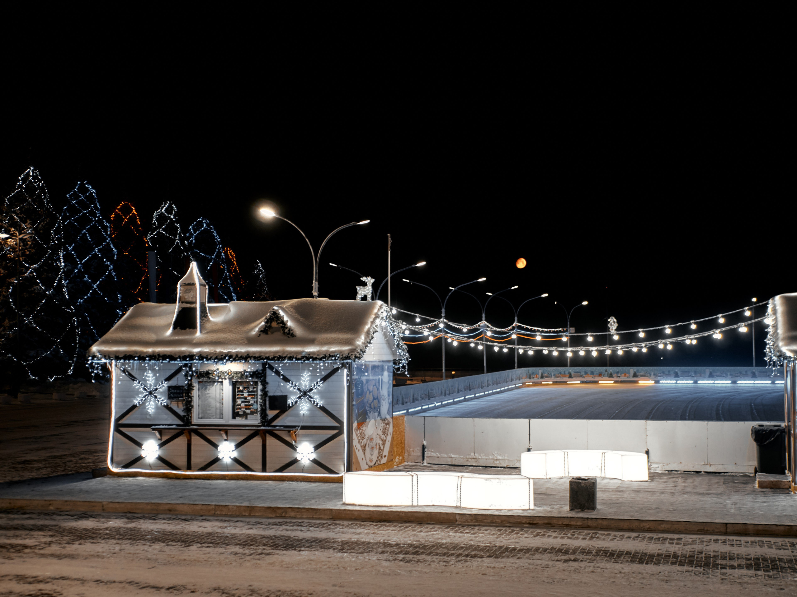 Новогодние виды Самары