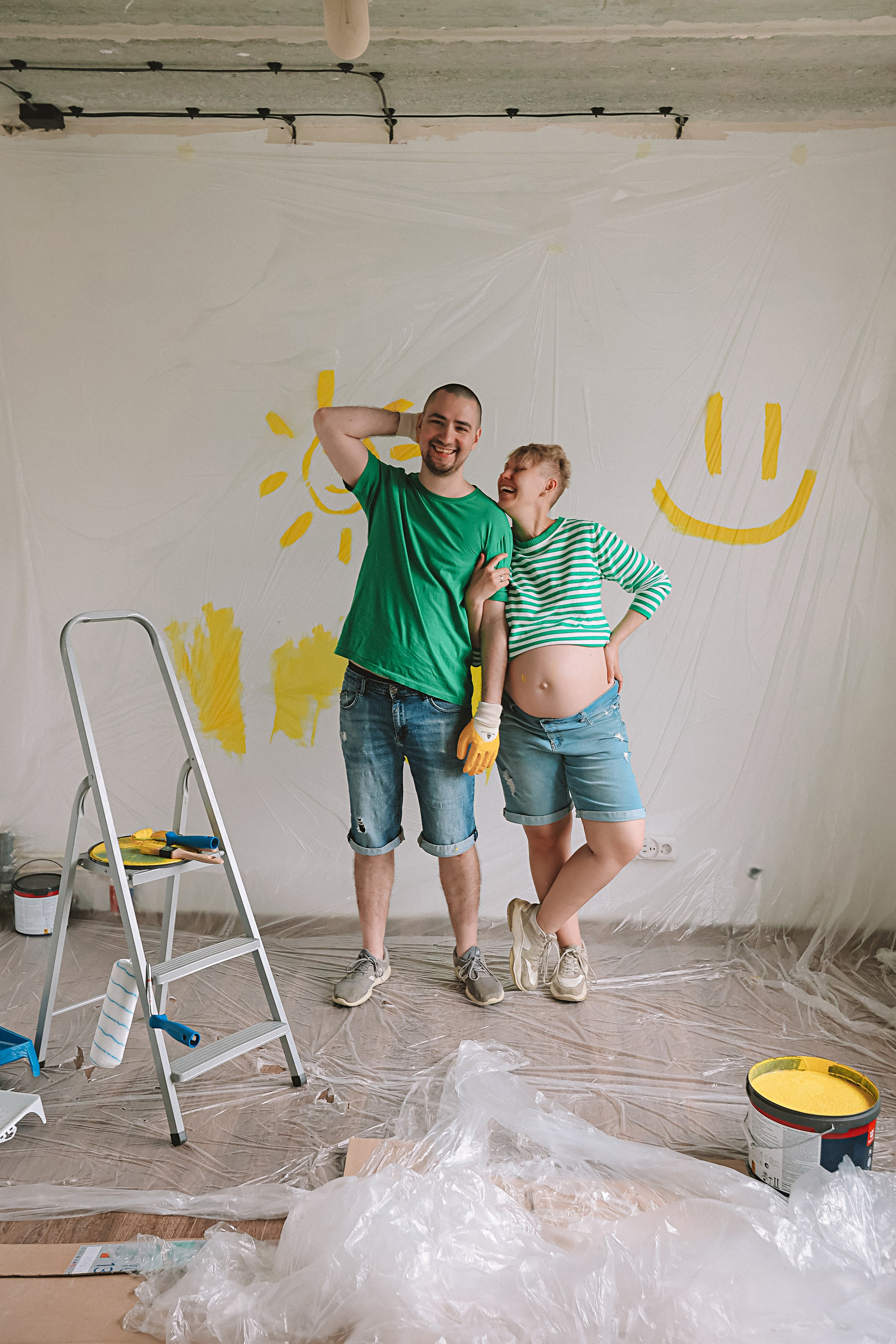 Ремонт. Семейный фотограф Тюмень, фотограф на роды Салмина Мария