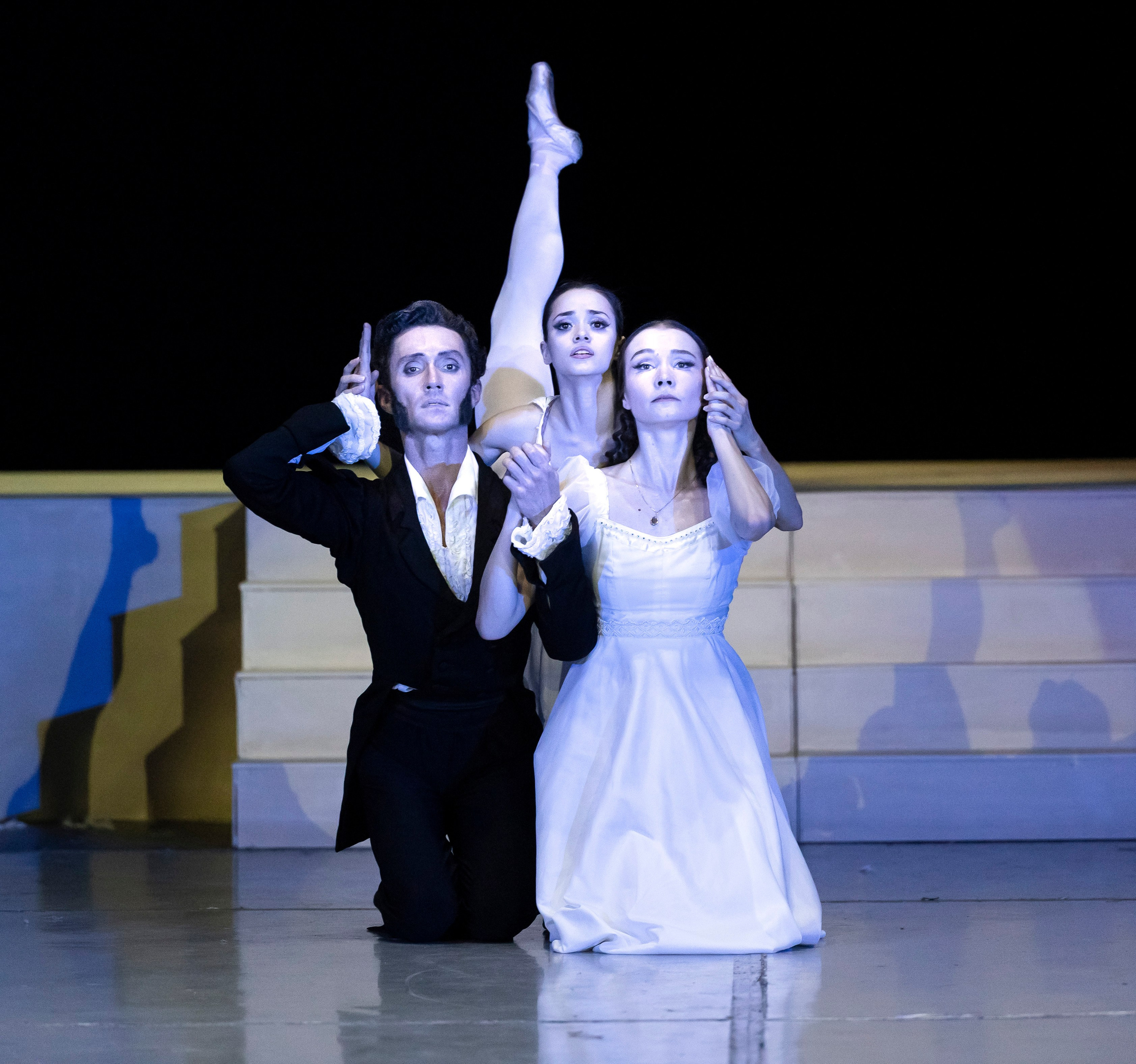 Сценическая репетиция «Пушкин. Сны после жизни» — балет Касатконой и Василёва. Балетный фотограф Москва Майоров Николай