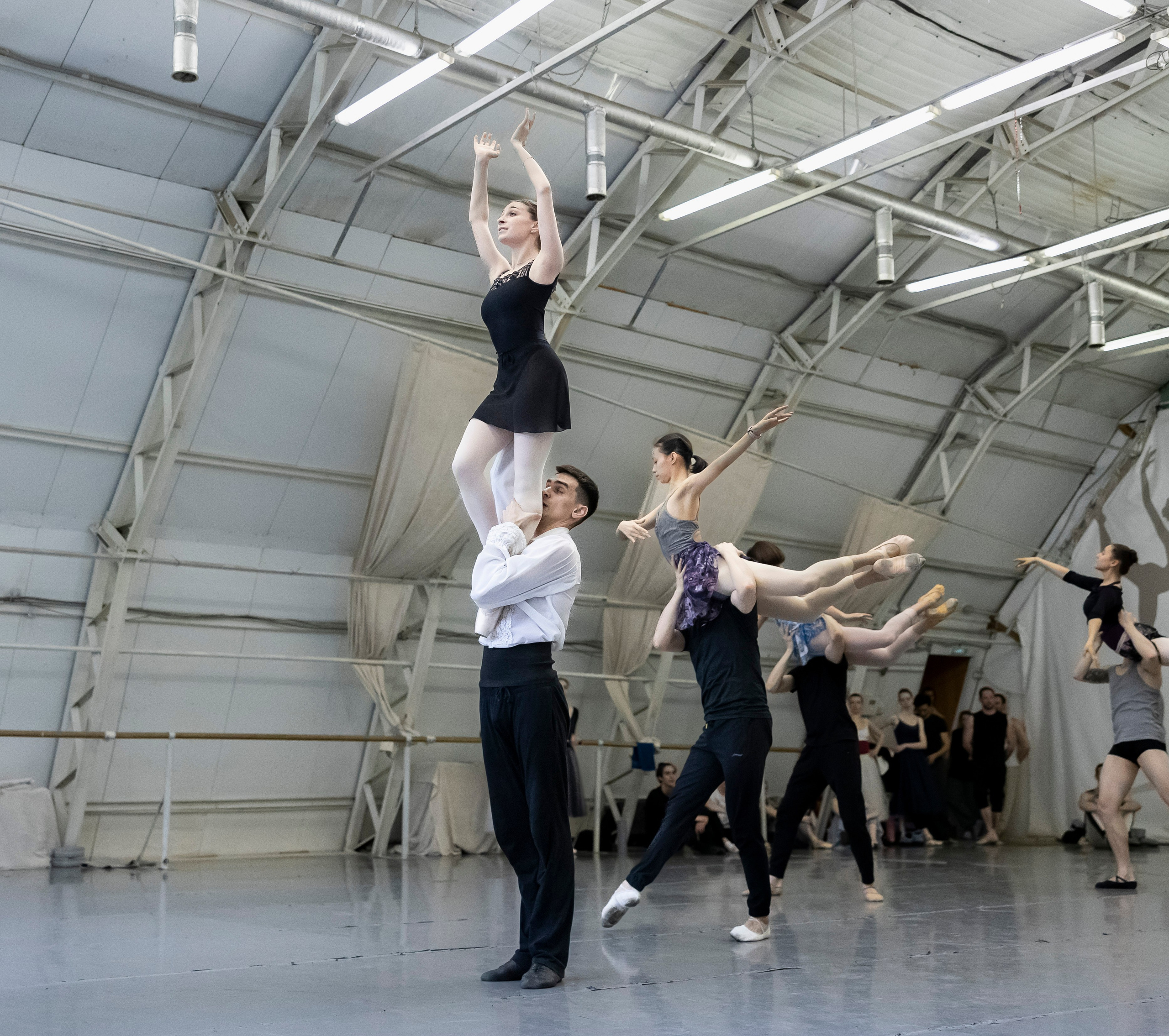 Репетиция балета «Пушкин. Сны после жизни» — театр Касаткиной и Василёва. Балетный фотограф Москва Майоров Николай