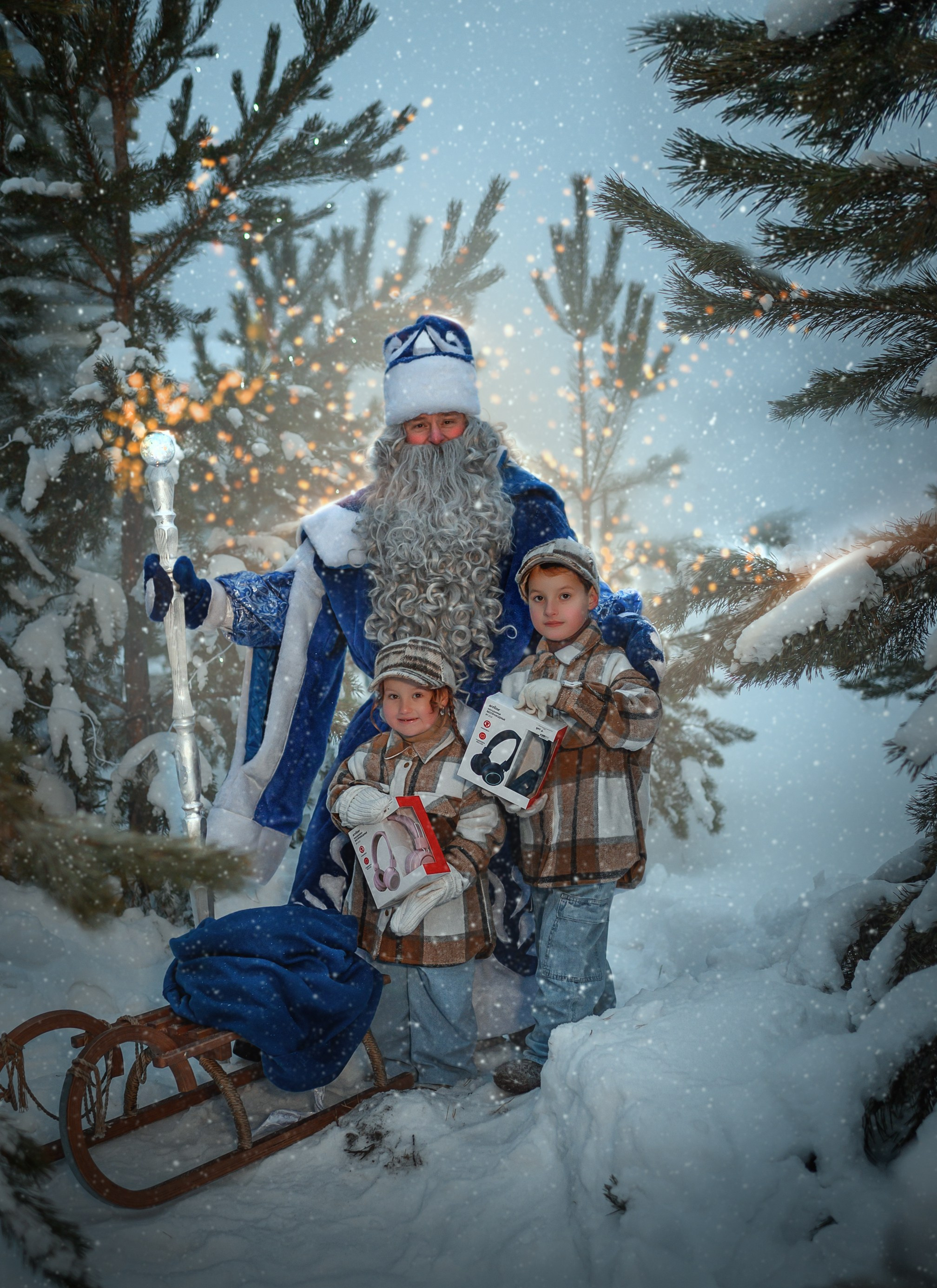 ДЕД МОРОЗ. Семейный фотограф Екатеринбург Лора Мур